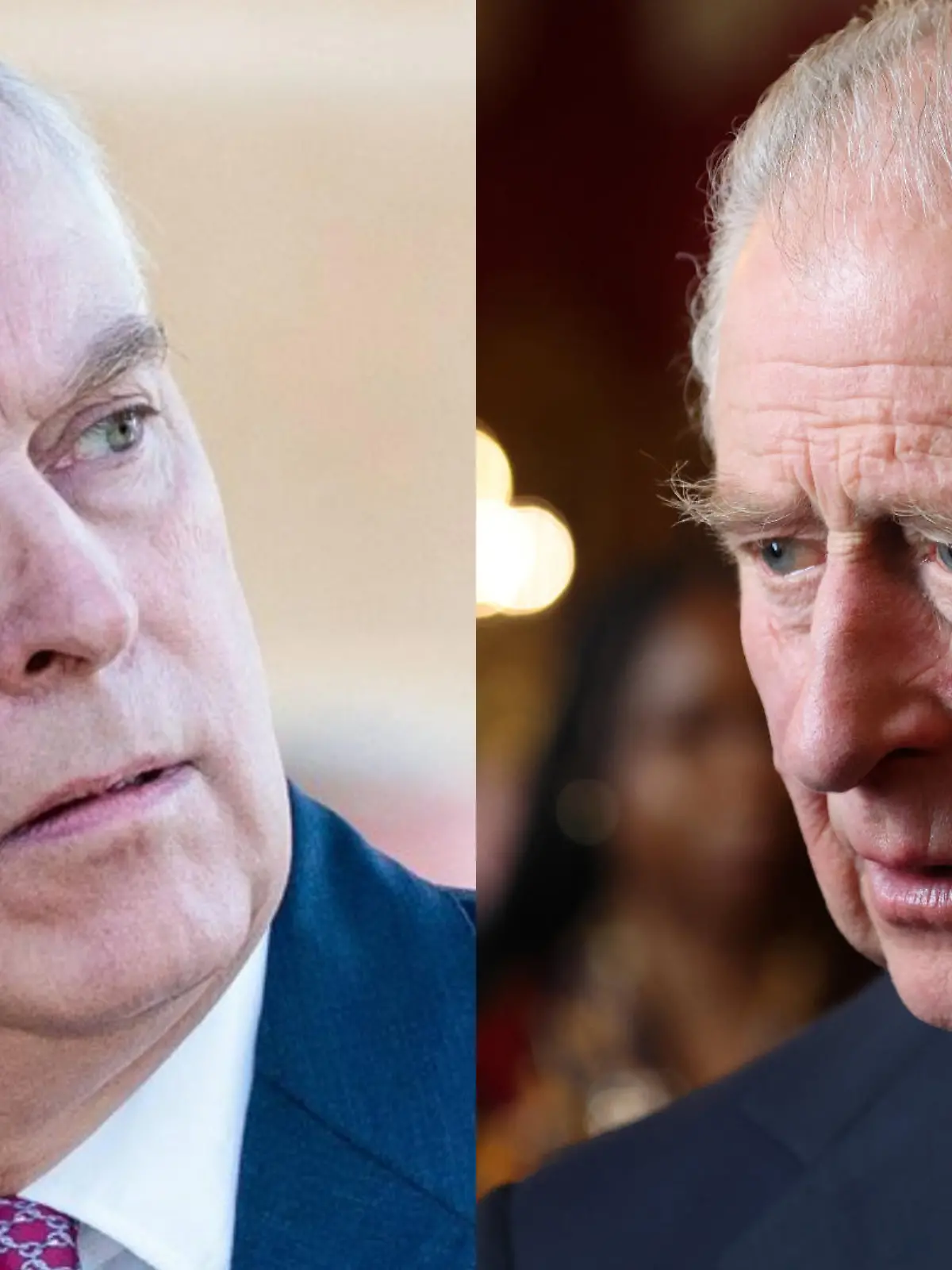 Zwischen König Charles und Prinz Andrew soll es ein Geheimtreffen gegeben haben.