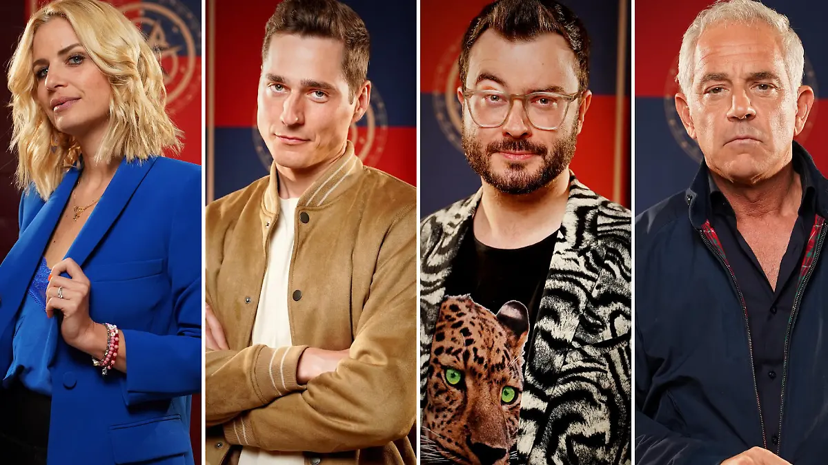 Die Spieler Susan Sideropoulos, Timothy Boldt, Sebastian Klussmann und Florian Fitz sind in Folge eins und zwei von "Die Verräter" bereits ausgeschieden.