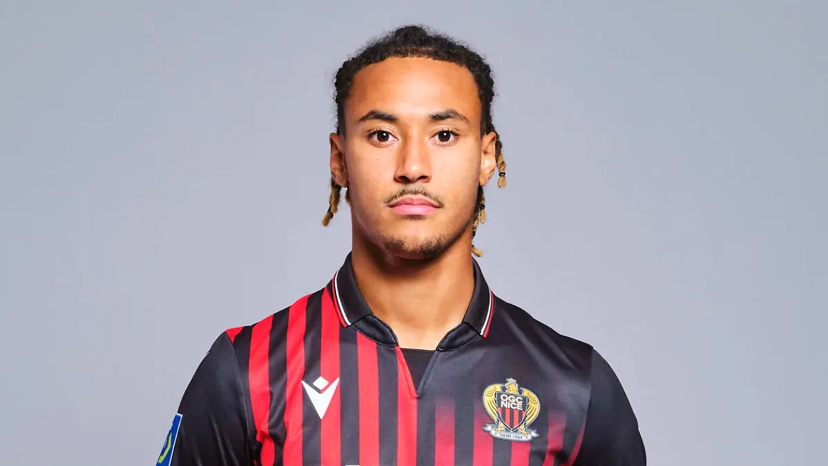 Alexis Beka Beka OGC Nice FOOTBALL : OGC Nice - Portrait - Saison 2022 2023 - 11/10/2022 ClubsLigue1/Panoramic PUBLICATIONxNOTxINxFRAxITAxBEL 