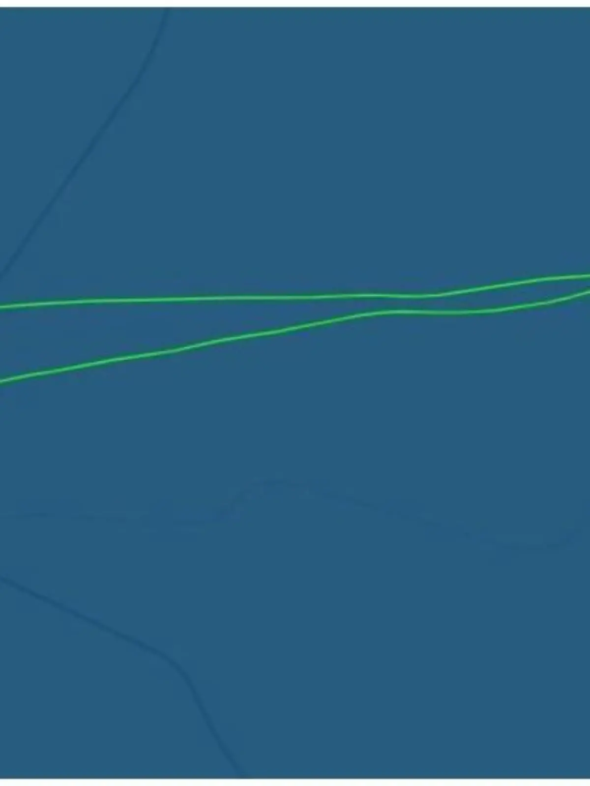 Der seltsame Flug von D-FEPG nach dem Start am Nürnberger Flughafen zeigt sich auf der Kurve bei Flight-Radar. (Quelle: flightaware.com)