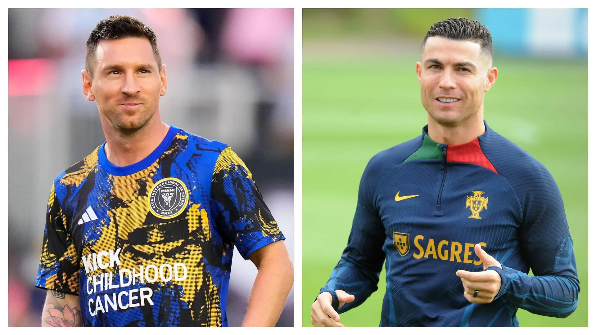 Lionel Messi und Cristiano Ronaldo
