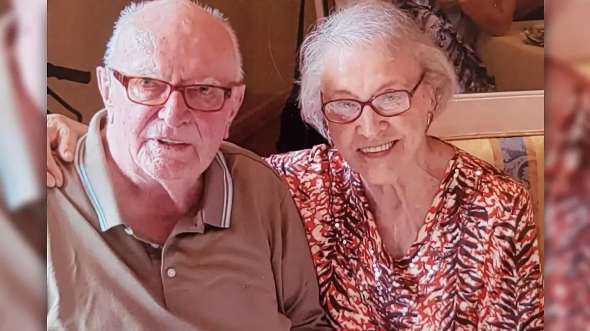 Der verstorbene Werner H. und seine Witwe Renate