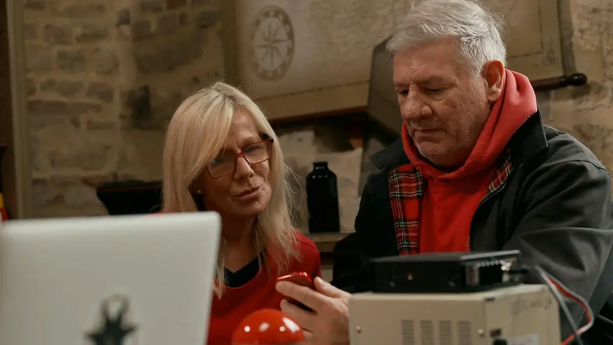 Ulrike von der Groeben und Claude-Oliver Rudolph tun sich schwer.