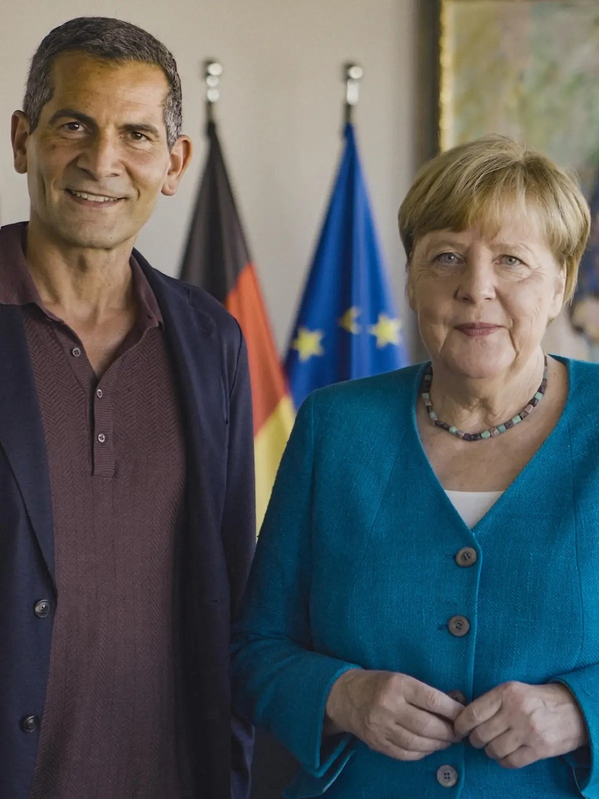 Mitri Sirin, Angela Merkel
