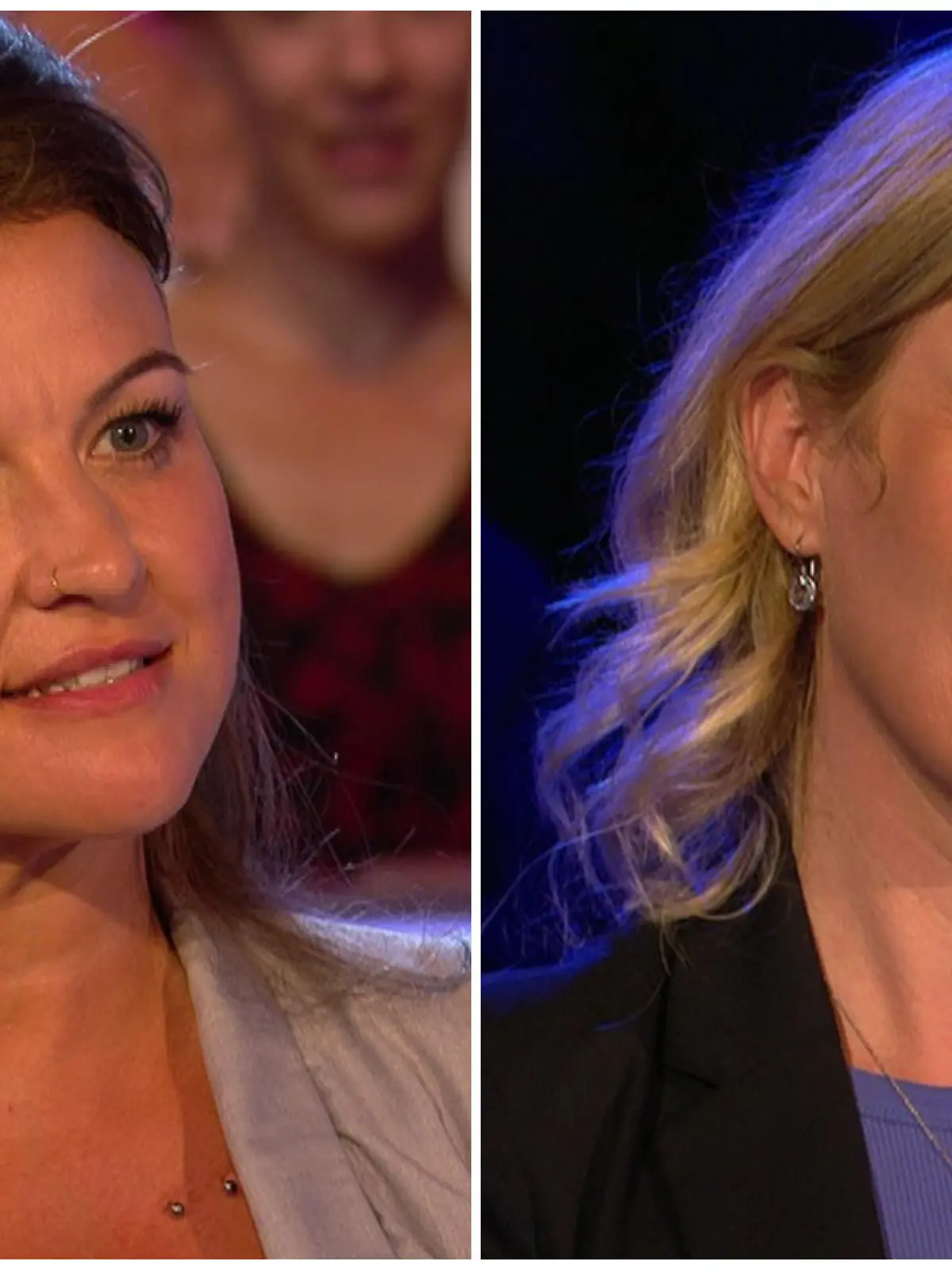Wieder einmal Frauenpower bei „Wer wird Millionär?“:  Sandra Maria Hanser und Svea Jacobsen quizzten sich erfolgreich durch Günther Jauchs Fragen.