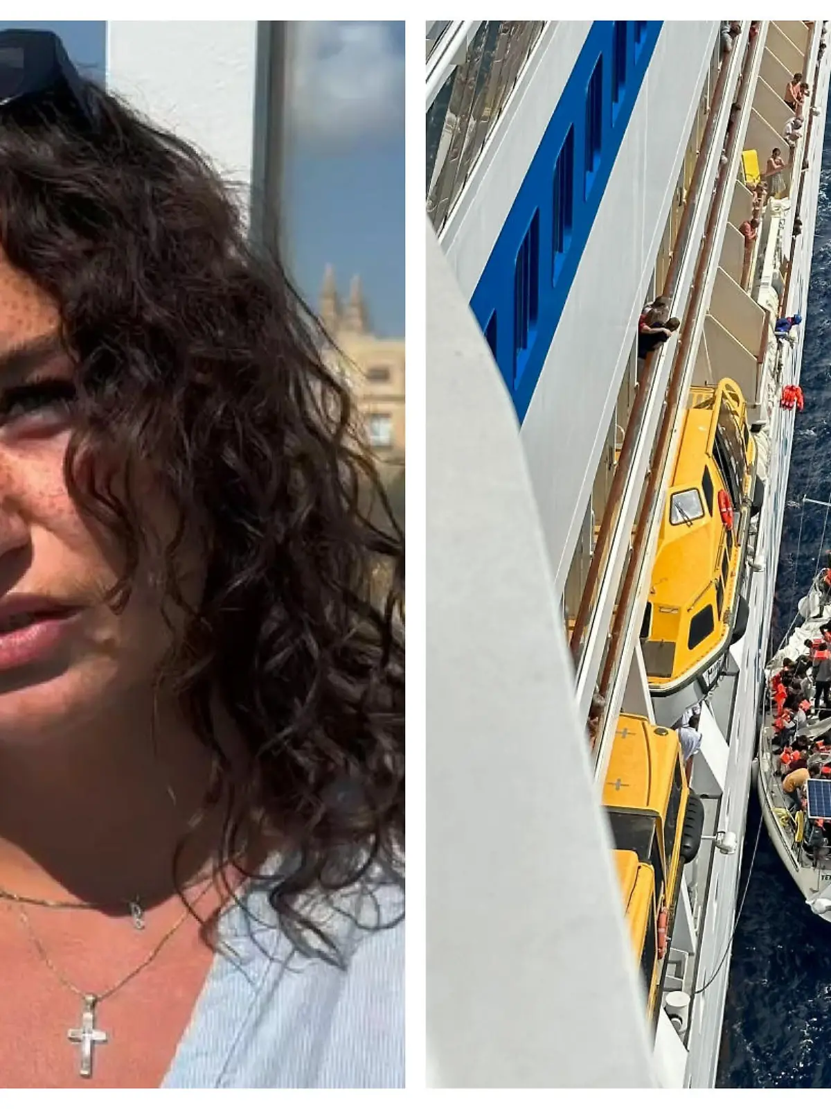 Urlauberin Jana Mercedes schildert die Rettung der Flüchtlinge auf dem Mittelmeer.