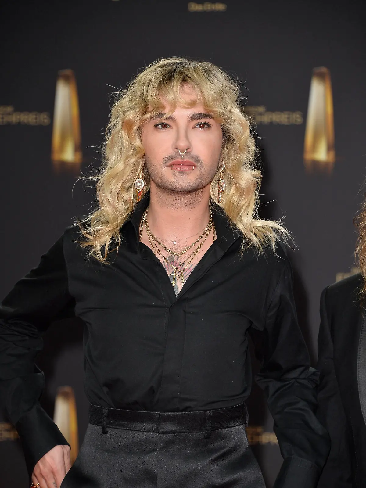 Bill Kaulitz bei der Verleihung des Deutschen Fernsehpreises in Koeln 28.09. 2023 *** Bill Kaulitz at the German Television Awards in Cologne 28 09 2023