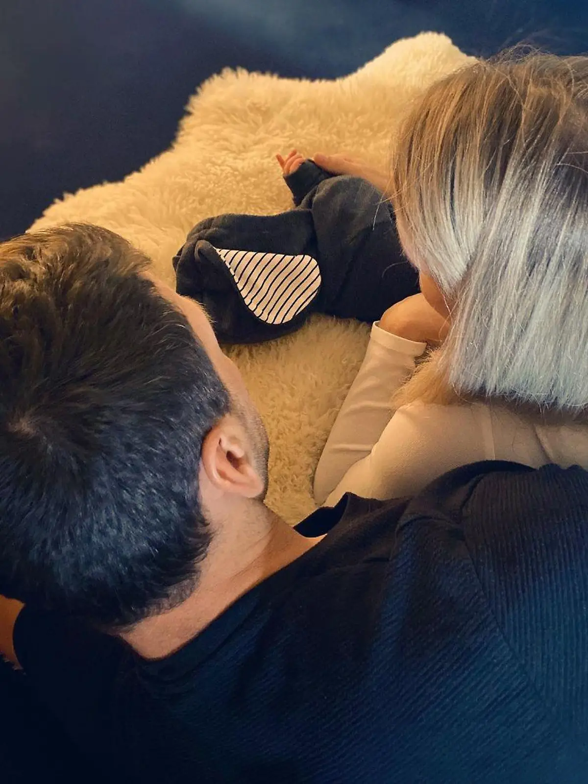 David und Katharina Komatz sind zum ersten Mal Eltern geworden.