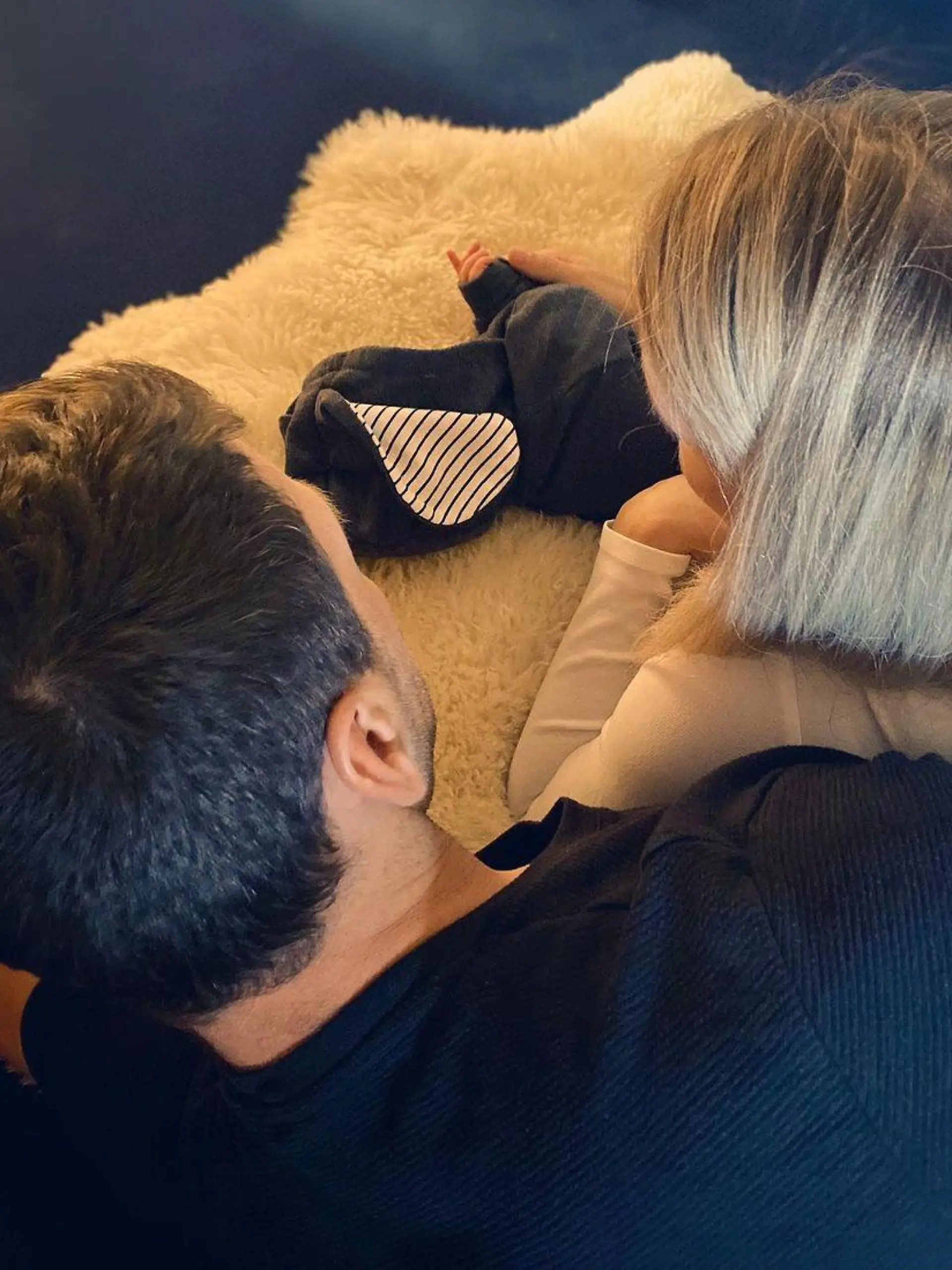 David und Katharina Komatz sind zum ersten Mal Eltern geworden.
