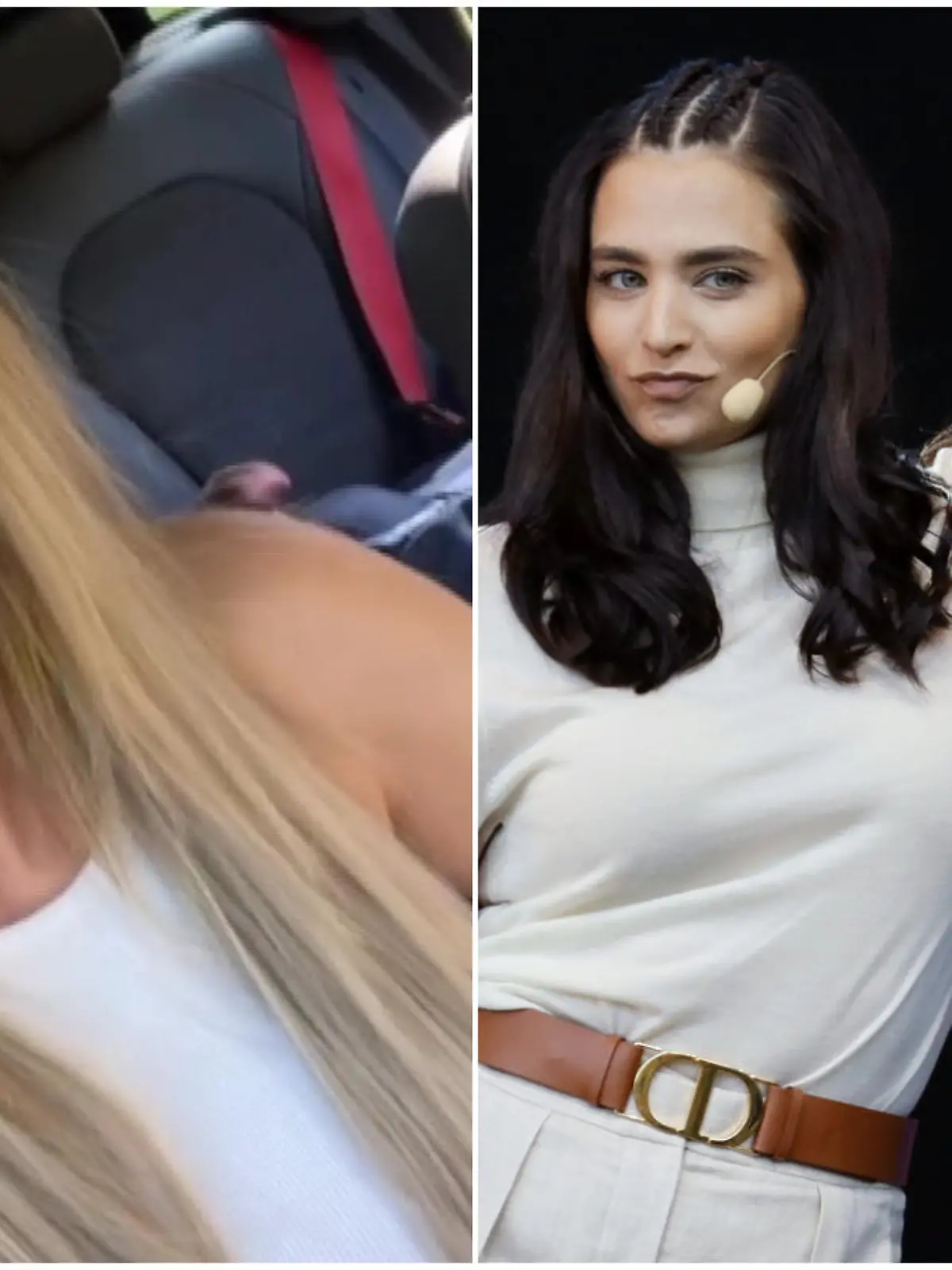 Danni Büchner / Amira und Oliver Pocher (Collage)