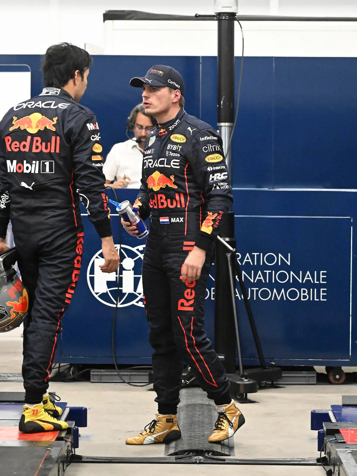  11 Sergio Perez MEX, Oracle Red Bull Racing, 1 Max Verstappen NLD, Oracle Red Bull Racing, F1 Grand Prix of Brazil at Autodromo Jose Carlos Pace on November 11, 2022 in Sao Paulo, Brazil. Photo by HOCH ZWEI Sao Paulo Brazil *** 11 Sergio Perez MEX, Oracle Red Bull Racing , 1 Max Verstappen NLD, Oracle Red Bull Racing , F1 Grand Prix of Brazil at Autodromo Jose Carlos Pace on November 11, 2022 in Sao Paulo, Brazil Photo by HOCH ZWEI Sao Paulo Brazil 
