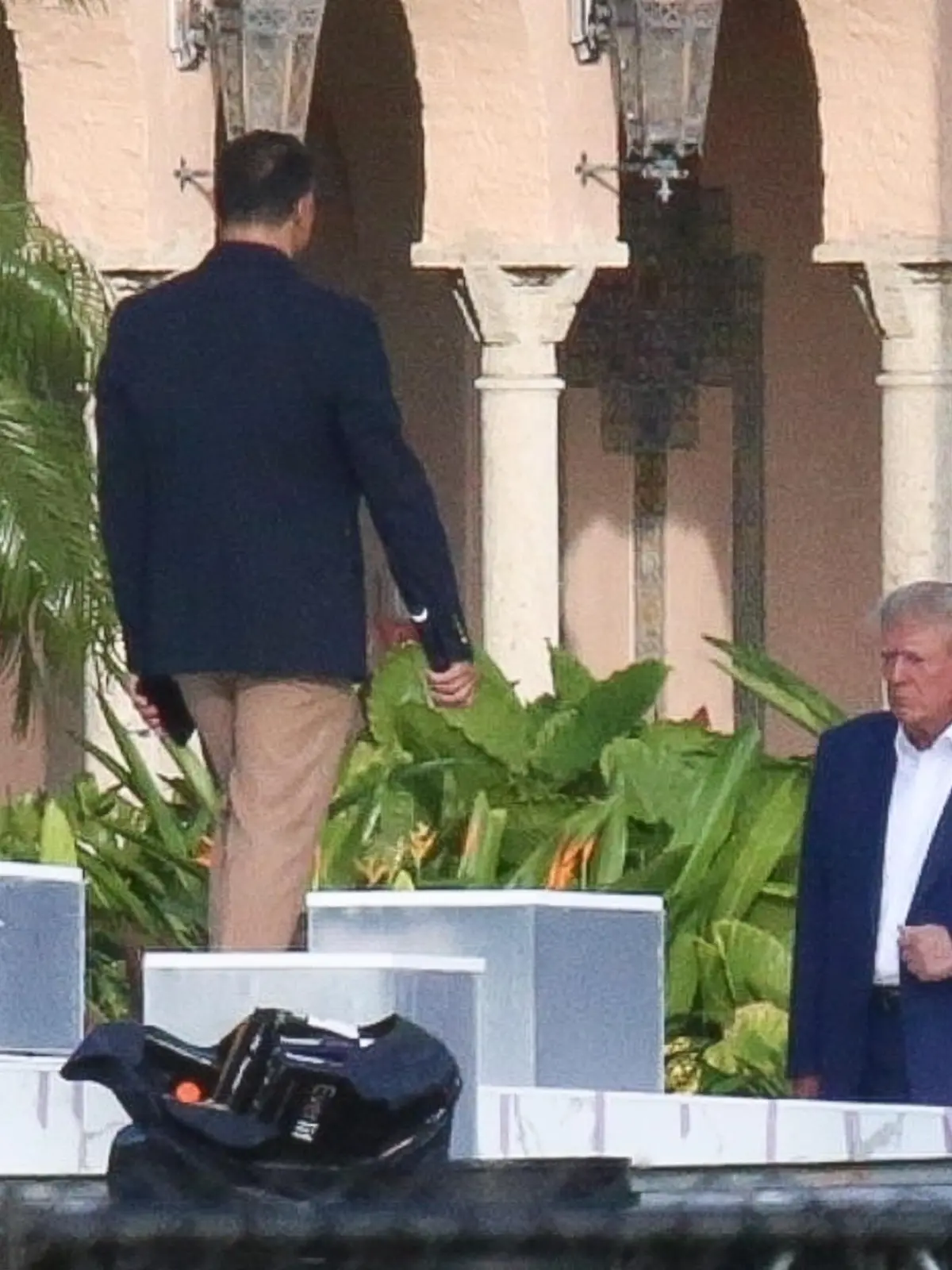 Palm Beach, FL - Donald Trump is seen with his daughter Tiffany Trump and her soon-to-be husband Michael Boulos as they get ready for their big wedding party at Mar-a-Lago this weekend.
Pictured: Tiffany Trump, Michael Boulos, Donald Trump
BACKGRID USA 11 NOVEMBER 2022 

*UK Clients - Pictures Containing Children
Please Pixelate Face Prior To Publication*