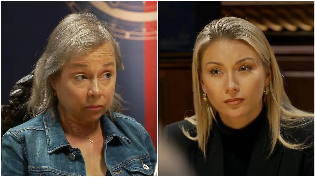 Als Anna-Carina ihren Verdacht ausspricht, fällt ChrisTine Ursprung vom Glauben ab.