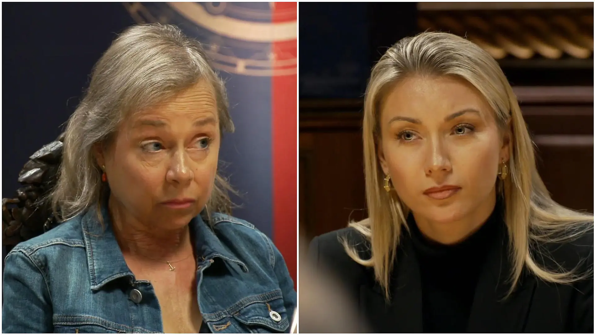 Als Anna-Carina ihren Verdacht ausspricht, fällt ChrisTine Ursprung vom Glauben ab.