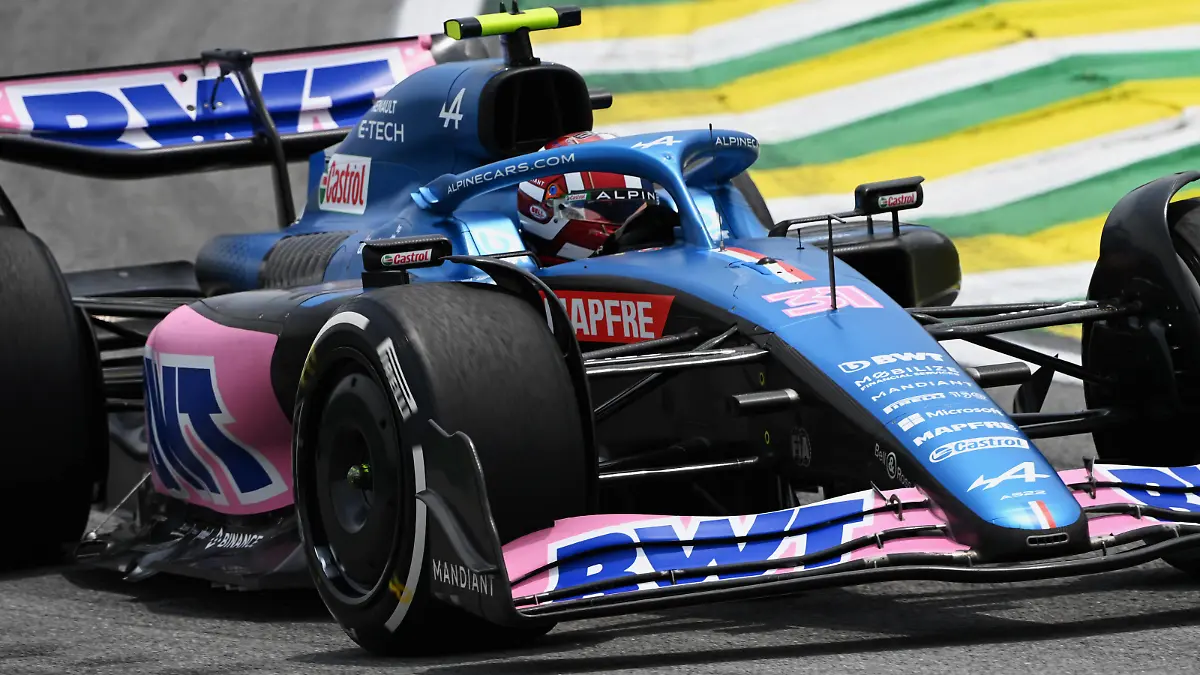 Formula 1 2022: Sao Paulo GP AUToDROMO JOS CARLOS PACE, BRAZIL - NOVEMBER 11: Esteban Ocon, Alpine A522 during the Sao Paulo GP at Autodromo Jos Carlos Pace on Friday November 11, 2022 in Sao Paulo, Brazil. Photo by Mark Sutton / Sutton Images Images PUBLICATIONxINxGERxSUIxAUTxHUNxONLY GP2221_123137DSC_1746-1