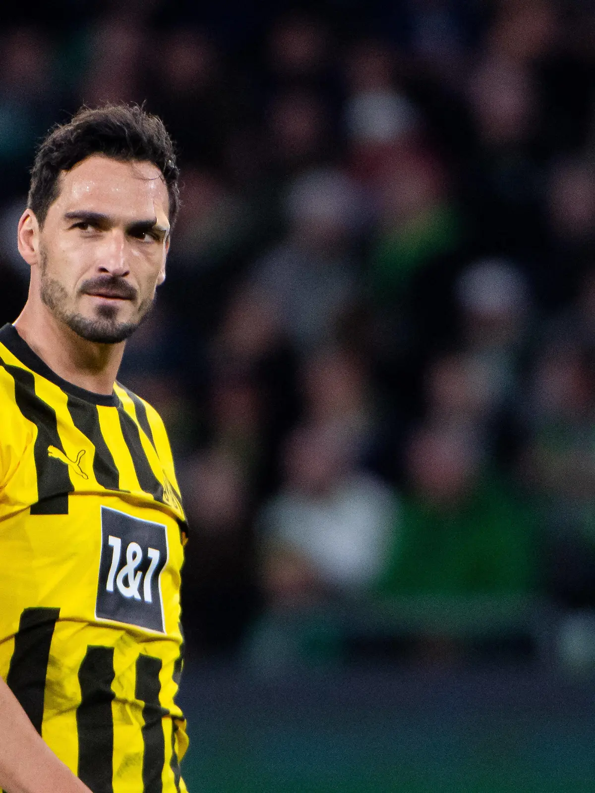 Mats Hummels Borussia Dortmund 15, GER, VfL Wolfsburg vs. Borussia Dortmund, 1. Fussball Bundesliga, 14. Spieltag, Spielzeit 2022/2023, 08.11.2022 DFB/DFL regulations prohibit any use of photographs as image sequences and/or quasi-video GER, VfL Wolfsburg vs. Borussia Dortmund, 1. Fussball Bundesliga, 14. Spieltag, Spielzeit 2022/2023, 08.11.2022 Wolfsburg *** Mats Hummels Borussia Dortmund 15 , GER, VfL Wolfsburg vs Borussia Dortmund, 1 Fussball Bundesliga, 14 Spieltag, Spielzeit 2022 2023, 08 11 2022 DFB DFL regulations prohibit any use of photographs as image sequences and or quasi video GER, VfL Wolfsburg vs Borussia Dortmund, 1 Fussball Bundesliga, 14 Spieltag, Spielzeit 2022 2023, 08 11 2022 Wolfsburg Copyright: xEibner/Memmlerx EP_MMR 