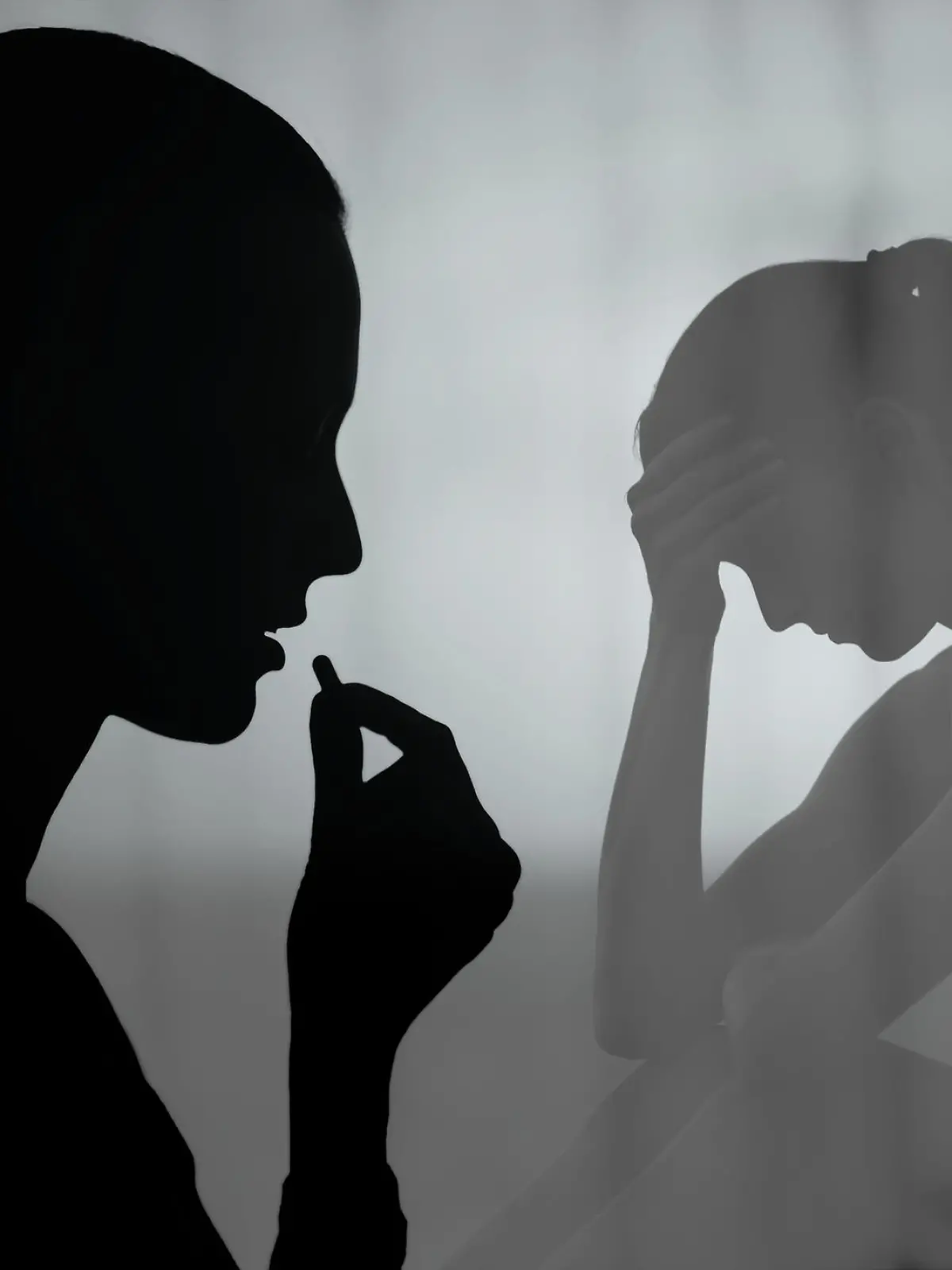Depression, drug abuse and addiction people concept.