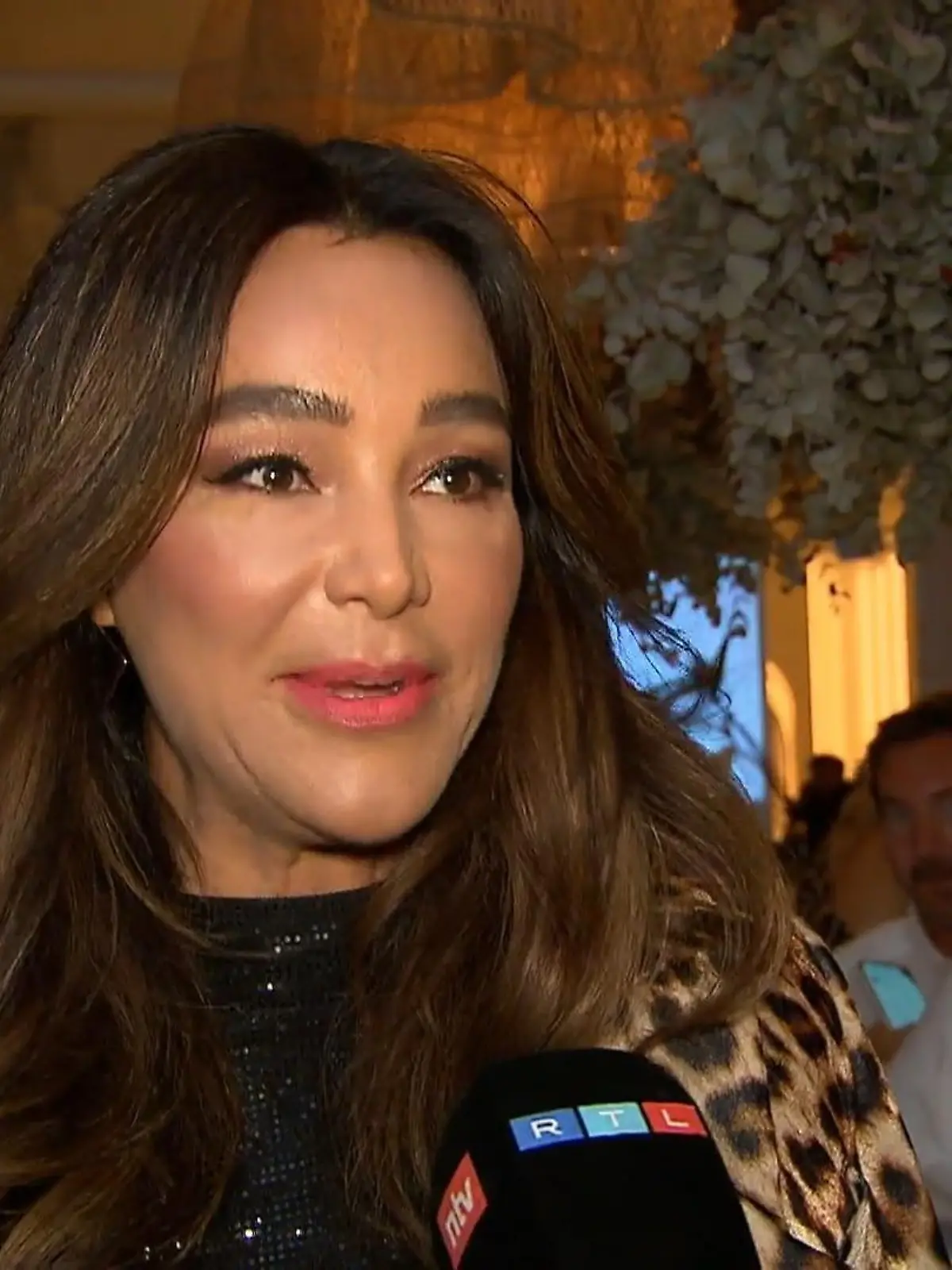 Verona Pooth im RTL-Interview.