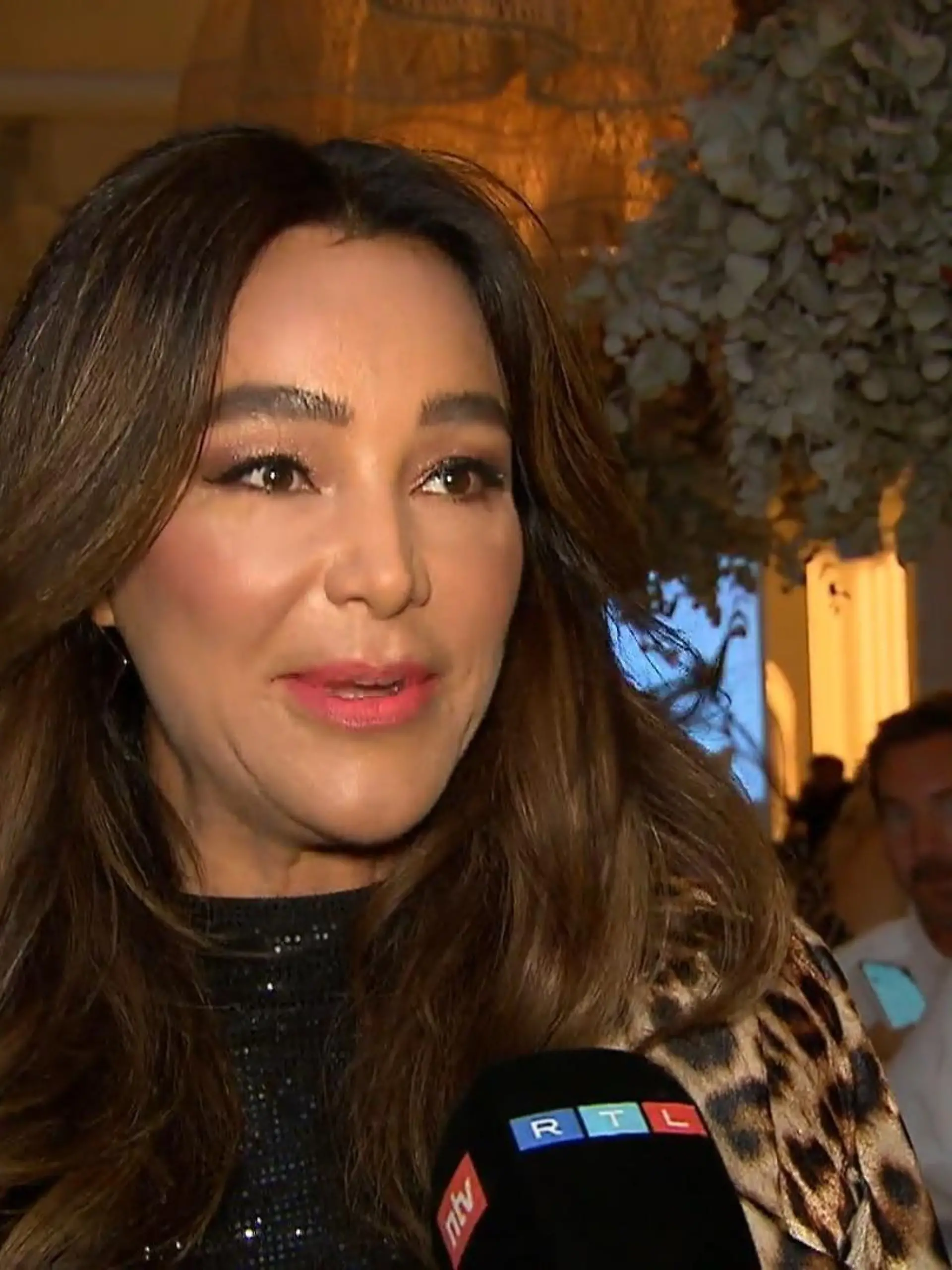 Verona Pooth im RTL-Interview.