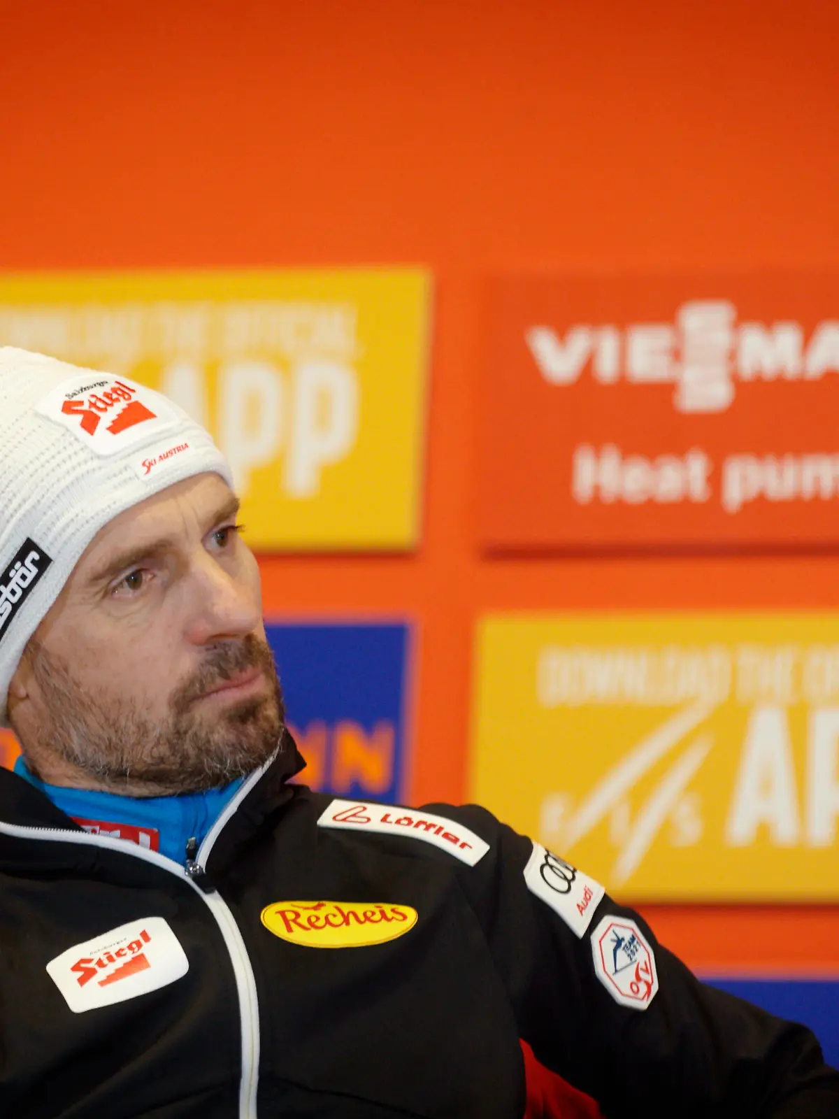 Head Coach Christoph Eugen of Austria during the Nordic Combined World Cup season presser at the Ruka Ski stadium on 24. November 2022 in Ruka, Finland. Kalle Parkkinen/Newspix24 PUBLICATIONxNOTxINxFINxSWExNORxAUT Copyright: xKallexParkkinenx np242411111211 