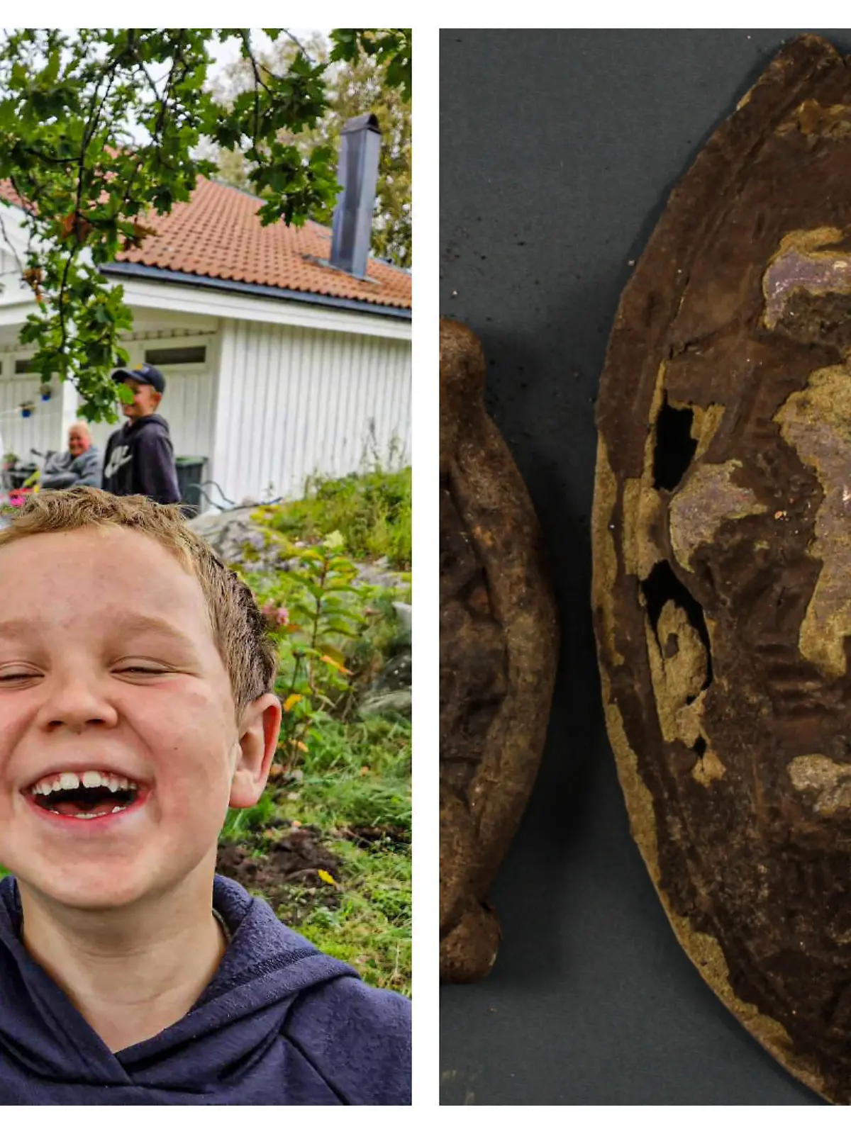Collage Christoffer und eine Schnalle