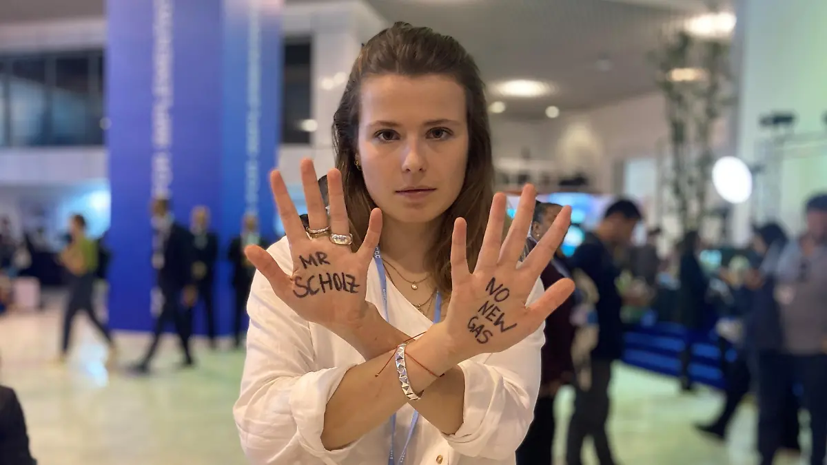 Klimaaktivistin Luisa Neubauer