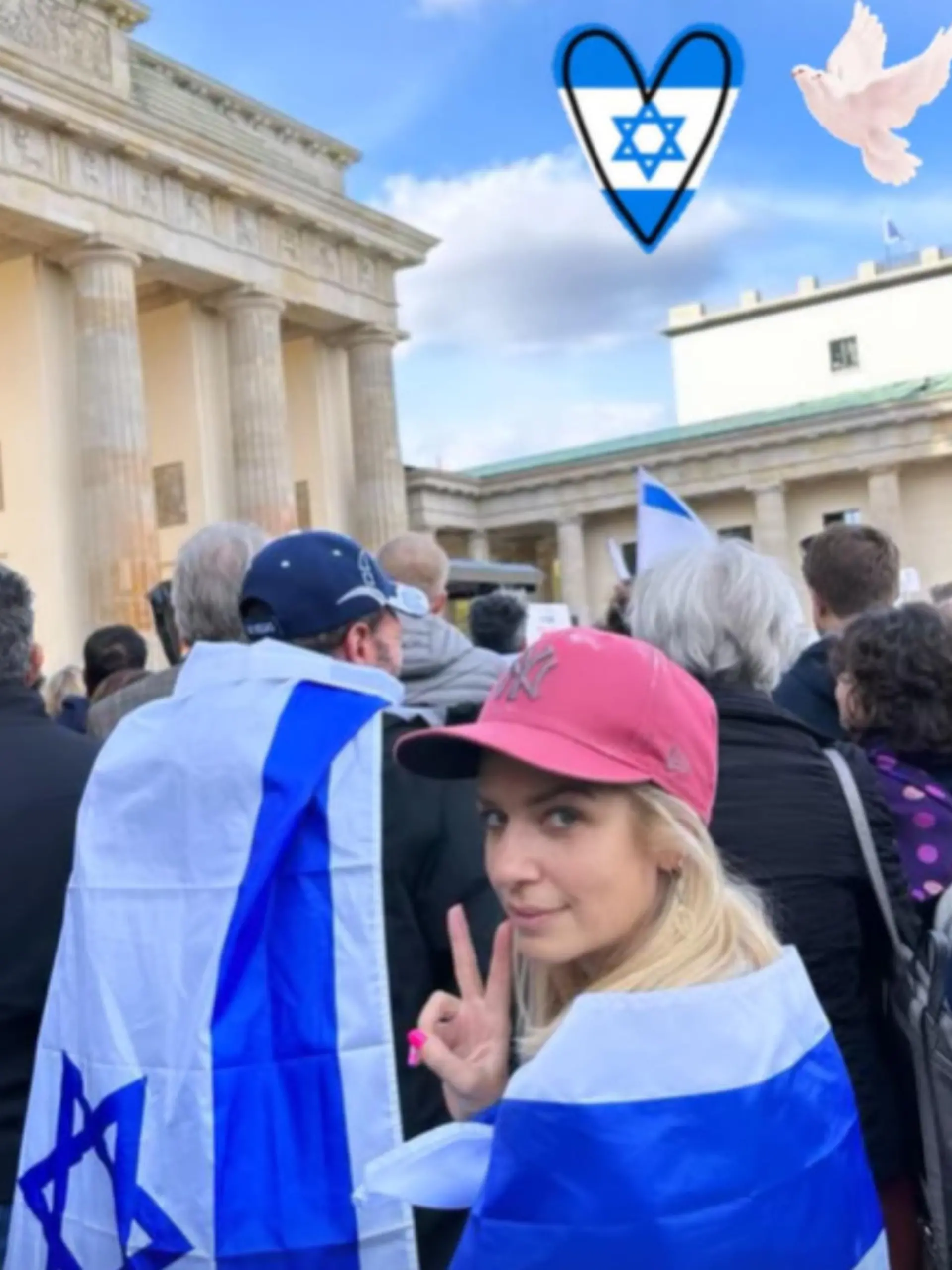 Susan Sideropoulos teilt ihr Mitgefühl nach den Angriffen auf Israel.