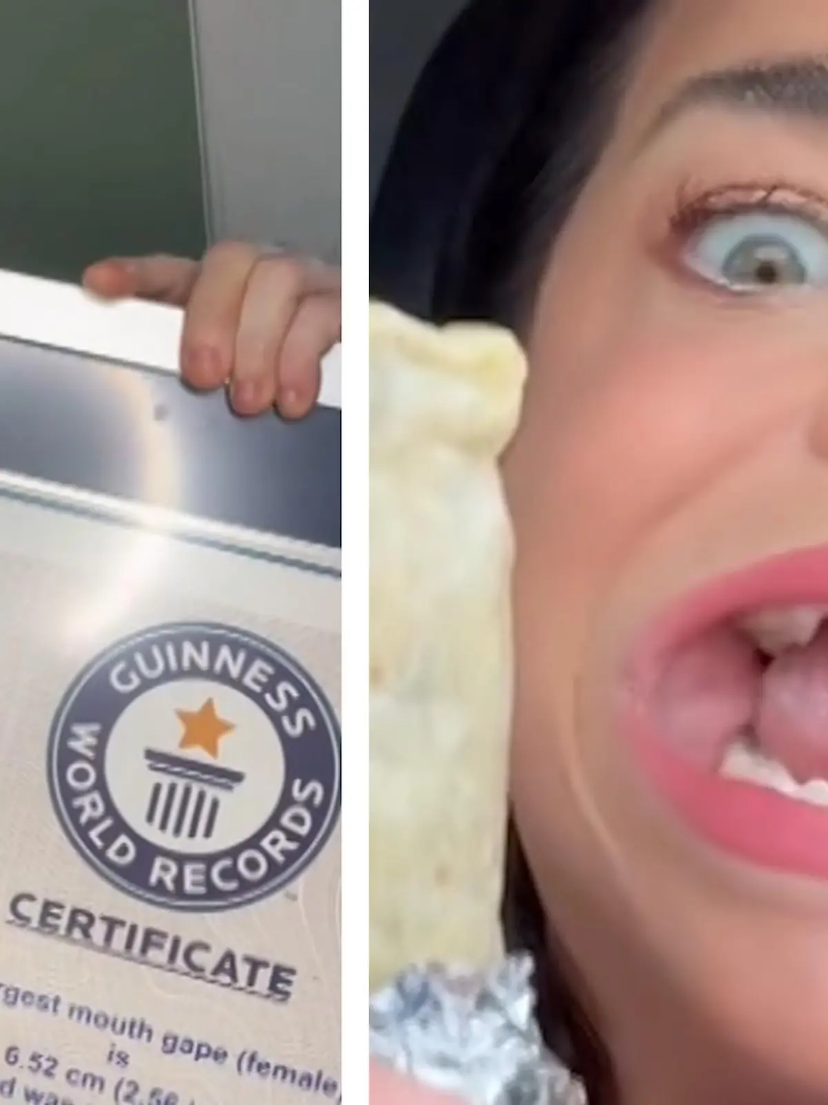 Sam Ramsdell (33) hat mit ihrem Mundwerk bei den Guinness World Records gleich zwei Rekorde geknackt.