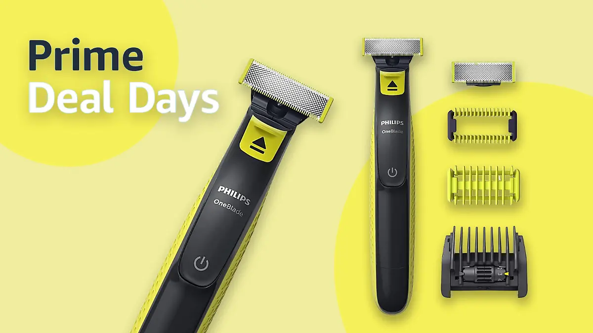 Philips OneBlade Face & Body in einer Collage.