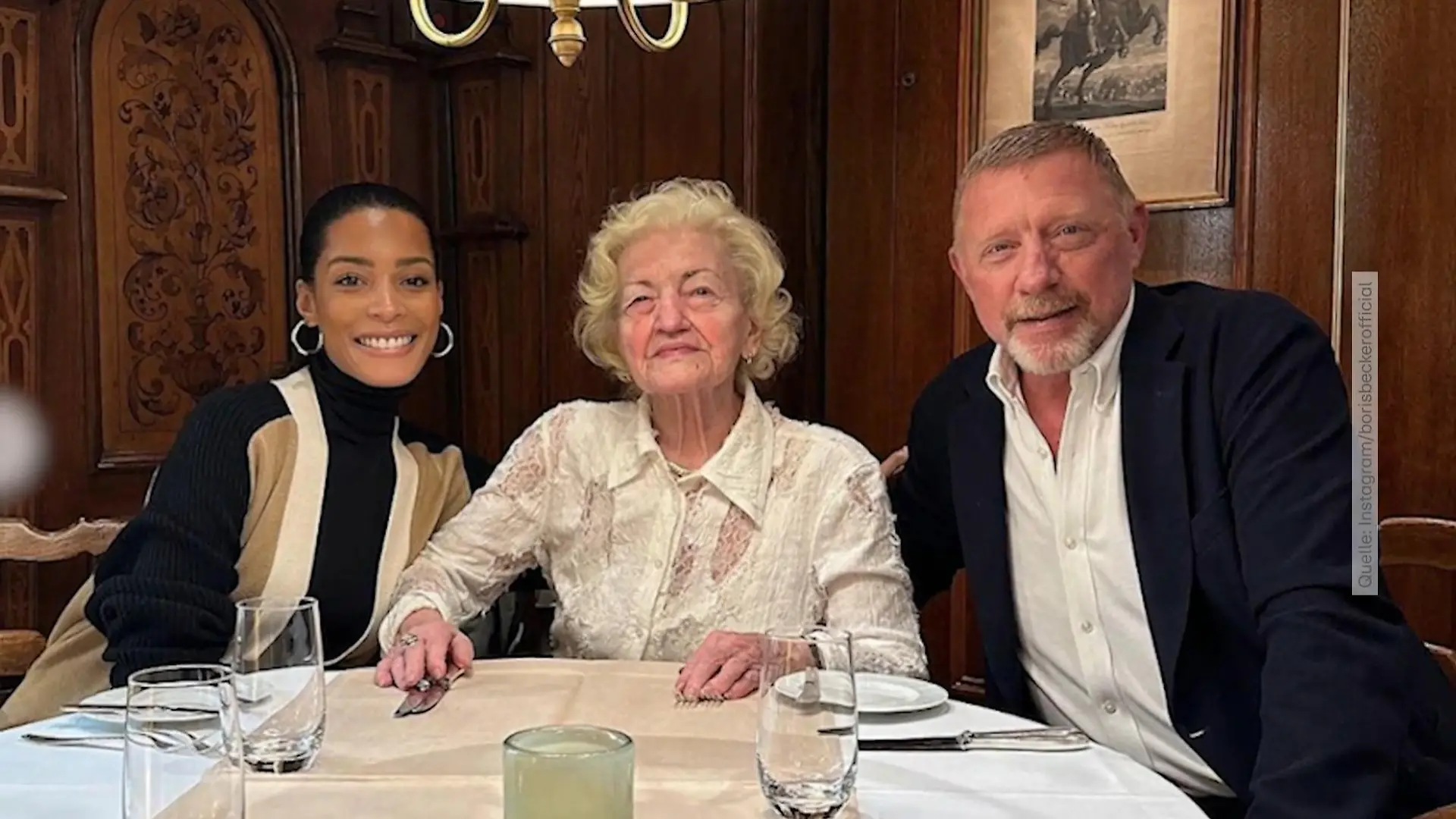 Boris Becker besucht seine Mama Elvira! Von seiner glamourösen Wahlheimat Mailand ist er zusammen mit seiner Lilian nach Leimen gedüst.