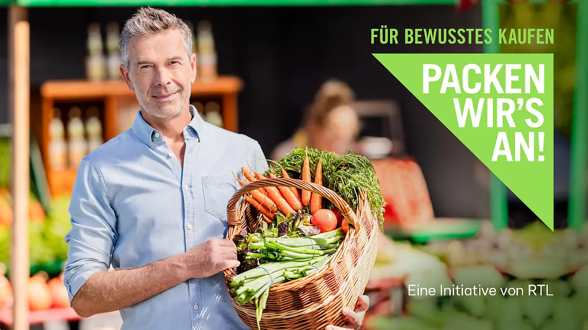 Dirk Steffens ist eins der Gesichter der "Packen wir's an"-Themenwoche bei RTL zum Nachhaltigen Kaufen