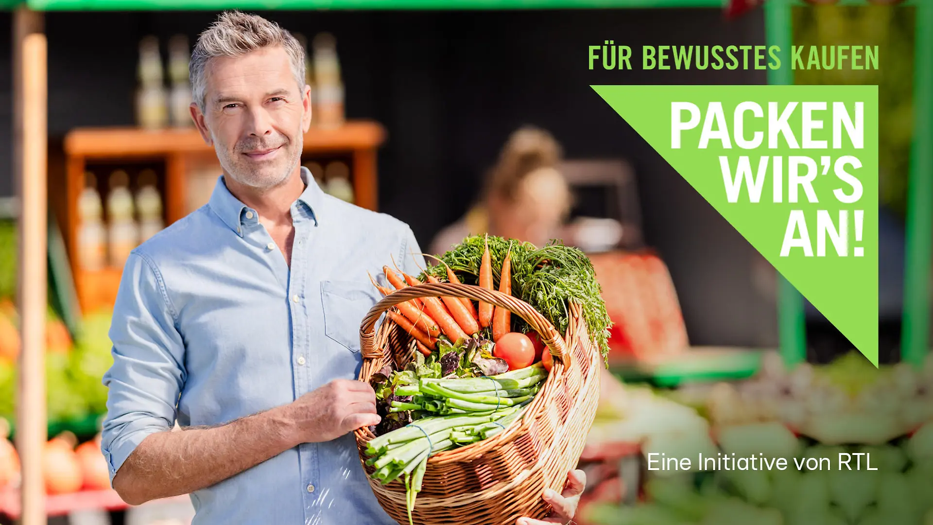 Dirk Steffens ist eins der Gesichter der "Packen wir's an"-Themenwoche bei RTL zum Nachhaltigen Kaufen