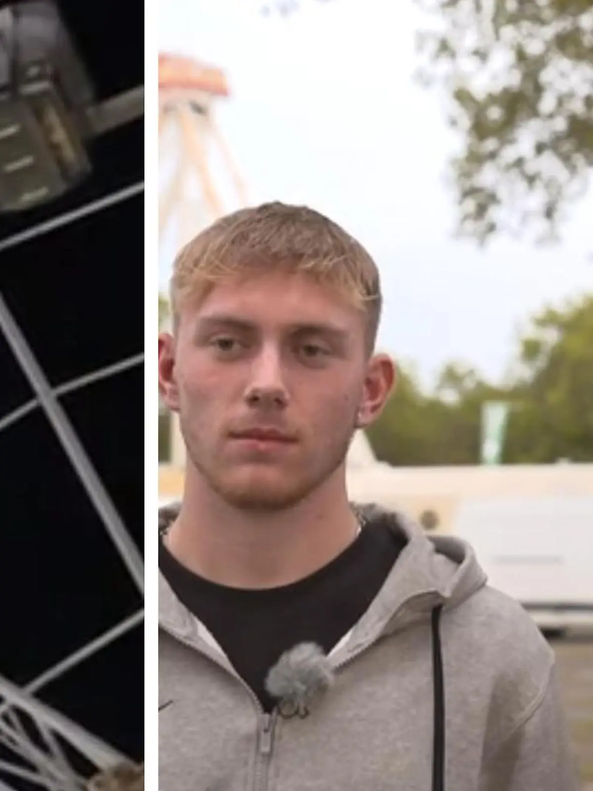 Und plötzlich gehen die Lichter aus: Tim Bügenburg und Ronney James sind im Riesenrad auf der  Oktobermess in Mannheim - als auf einmal das Fahrgeschäft still steht und die Lichter ausgehen. Wie die beiden den Moment auf dem Volksfest erlebt haben, erfahren Sie im Video.