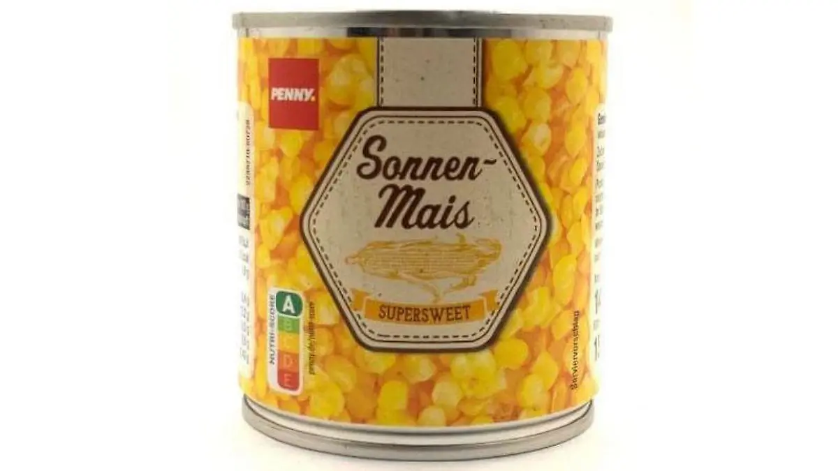 Der betroffene Artikel "Penny-Sonnenmais" des ungarischen Herstellers Szatmári Konzervgyár kft.