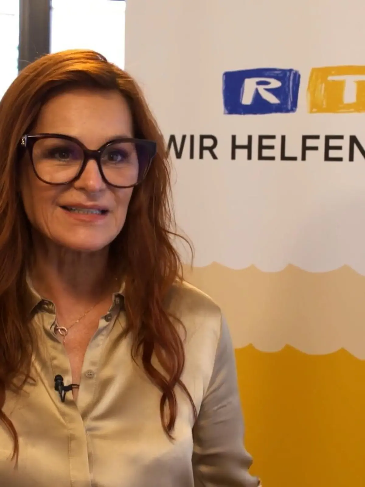 Andrea Berg singt den Titelsong zum Spendenmarathon.