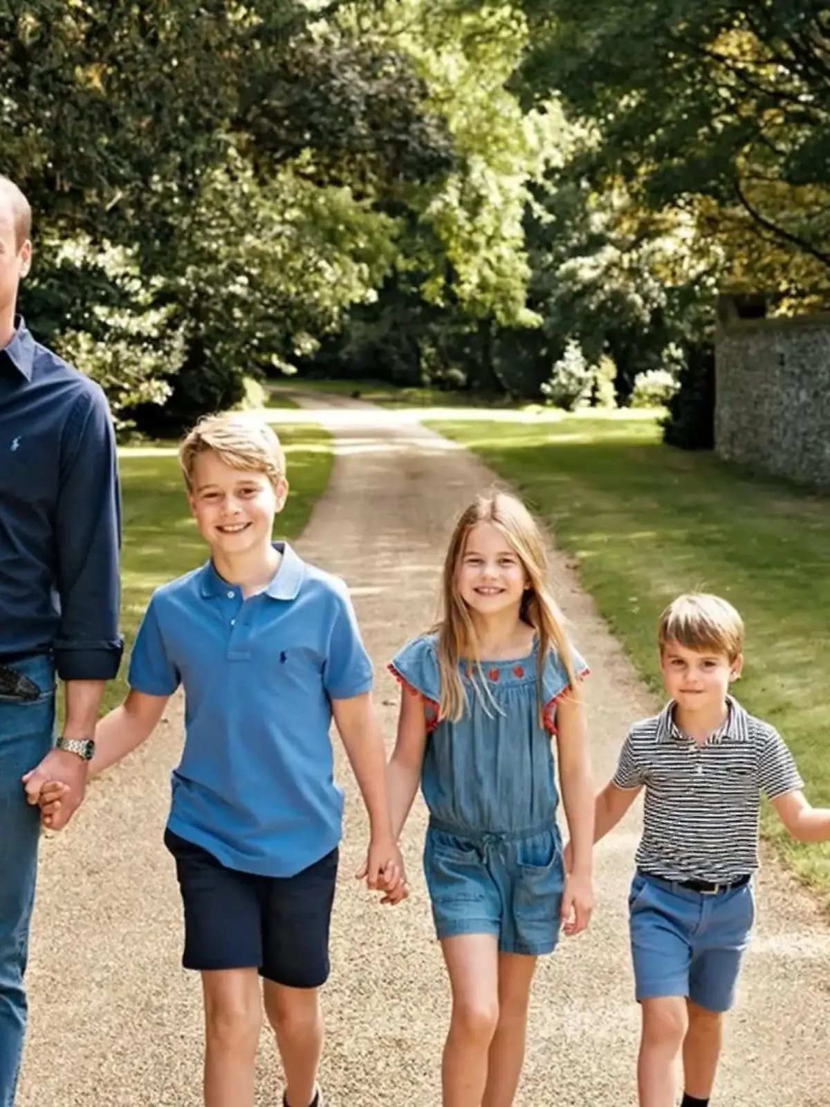 Bild zu: "Hier übernimmt Prinz George die Führungsrolle"