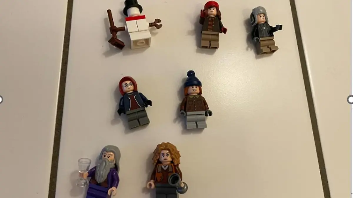LEGO Harry Potter-Adventskalender: Das sind die großen Figuren.