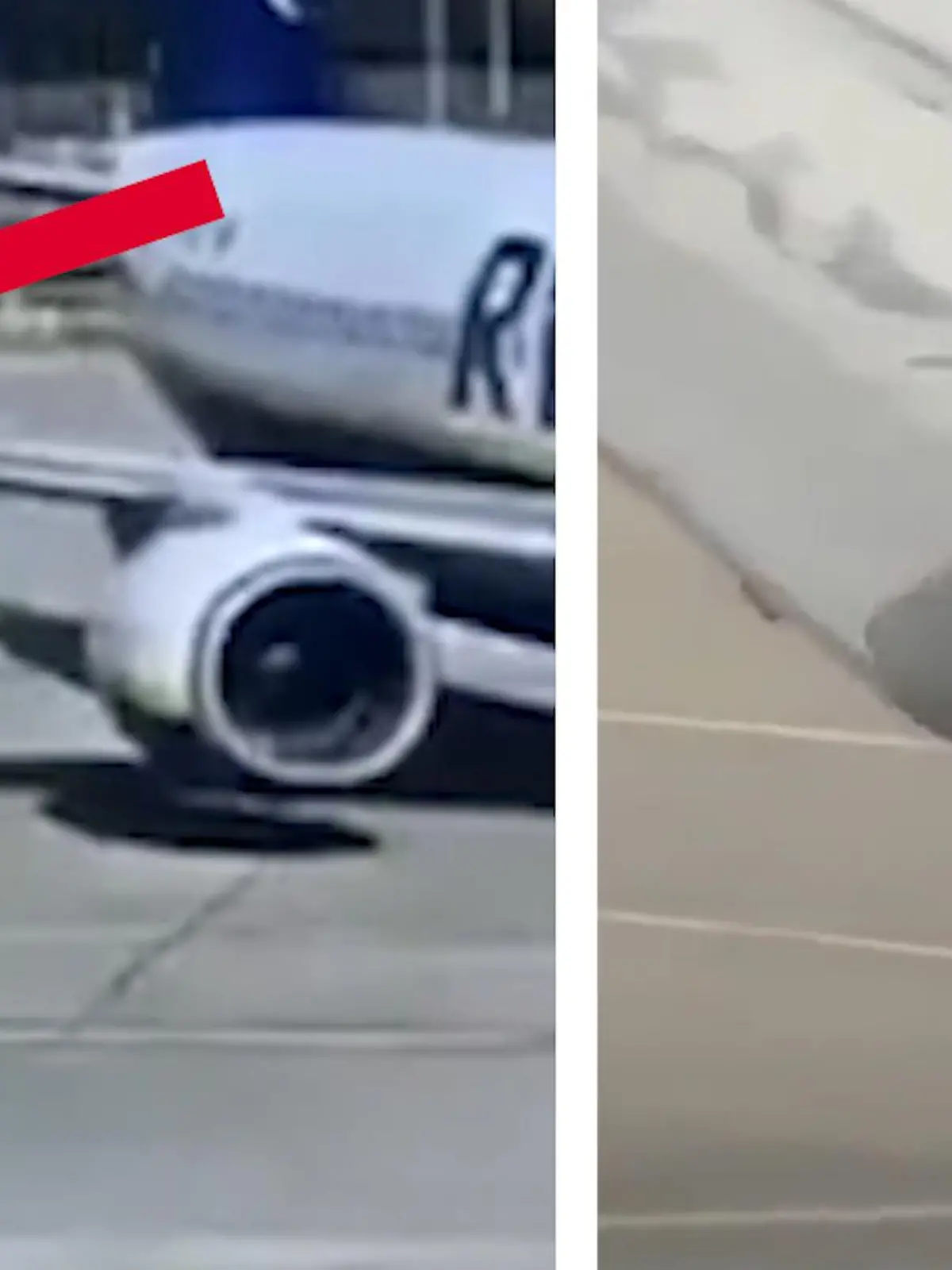 Diesen Park-Moment am Londoner Flughafen werden die Passagiere der Ryanair-Maschine aus Luxemburg wohl so schnell nicht vergessen - im Video.
