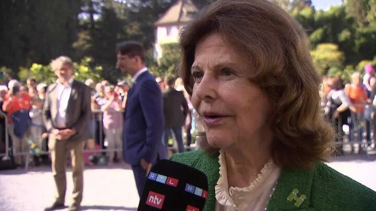 Königin Silvia von Schweden zu Besuch in Deutschland
