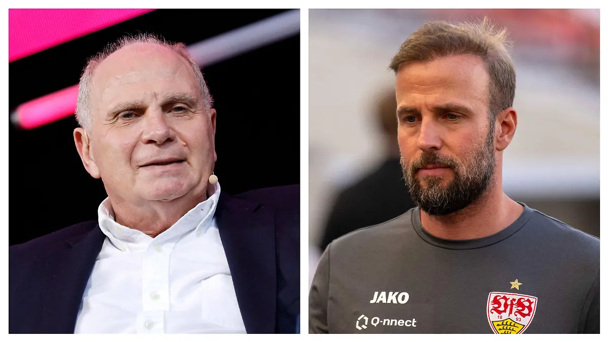 Uli Hoeneß (l.) und Sebastian Hoeneß