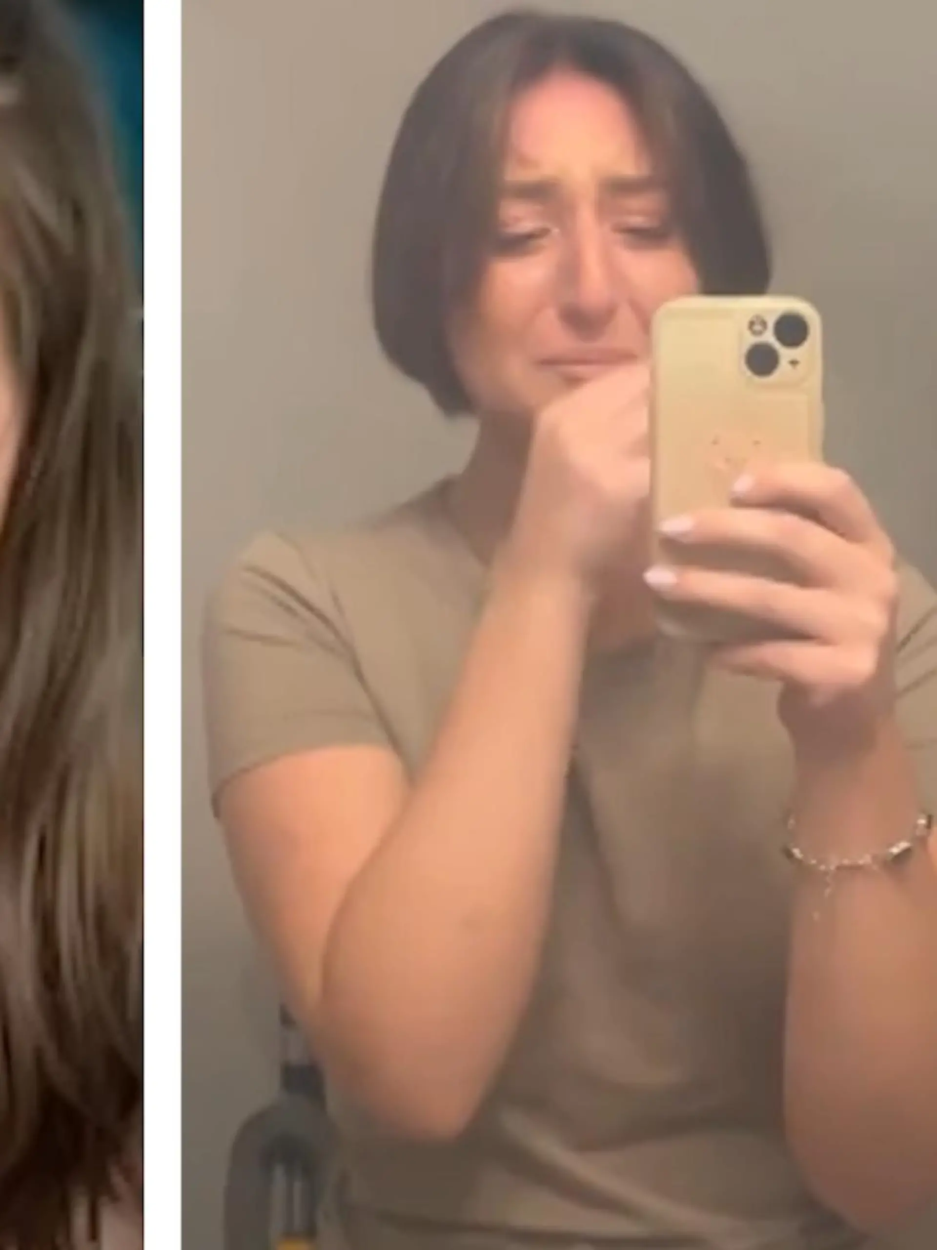 Sie wollte nur eine Typveränderung: Doch der Haarschnitt-Alptraum wird für TikTokerin Evelyn zur schrecklichen Realität - im Video.