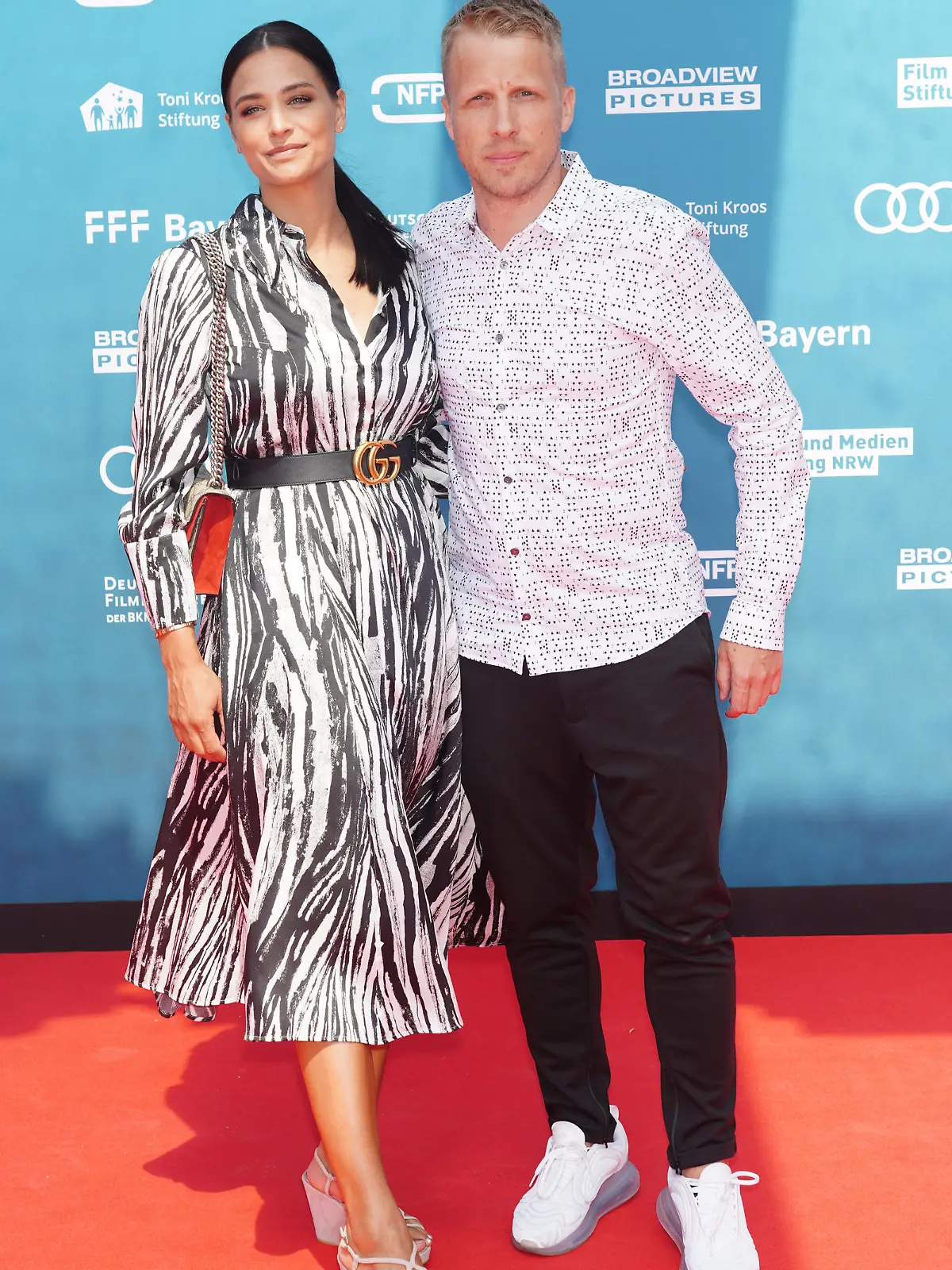 Oliver Pocher und Freundin Amira Aly auf dem roten Teppich der Weltpremiere "Kroos" Koeln Cinedom 30.06.2019 Foto:Christopher Adolph 