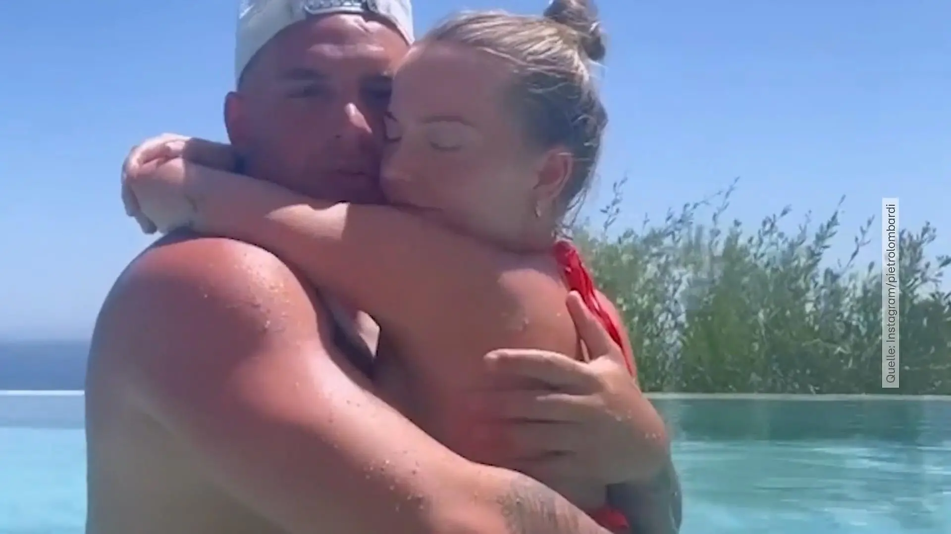 Hier machen Pietro und Laura zusammen Urlaub Von wegen Liebeskrise!