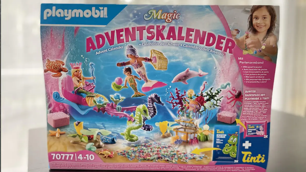 Ausgepackt: Playmobil Magic-Adventskalender mit Meerjungfrauen