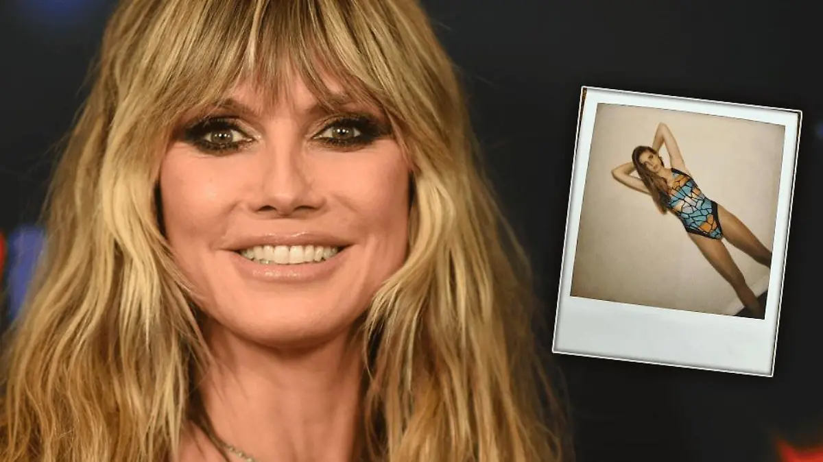 Heidi Klum hat alte Fotos herausgekramt.
