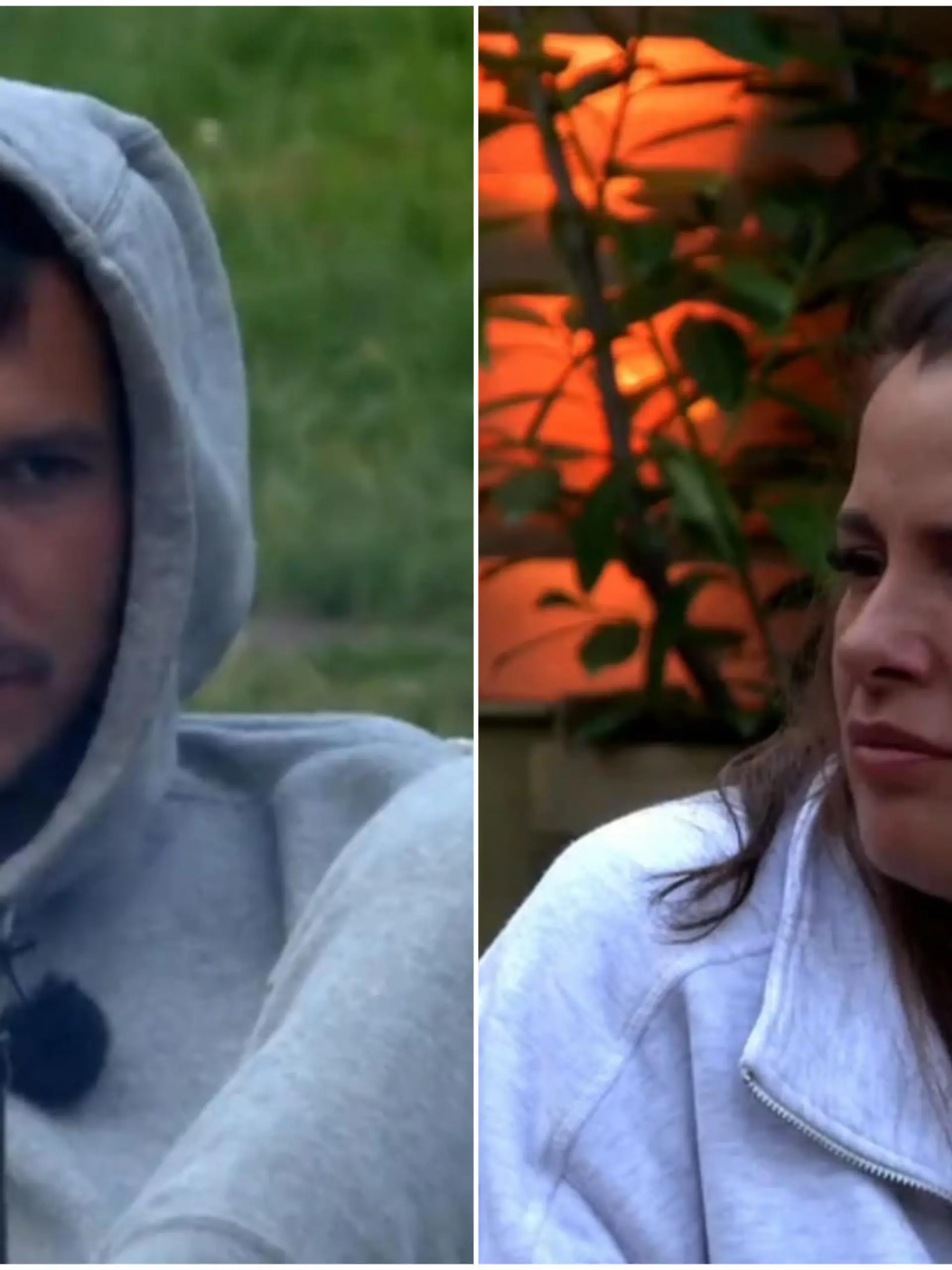 Arben Zekic und Justine Dippl