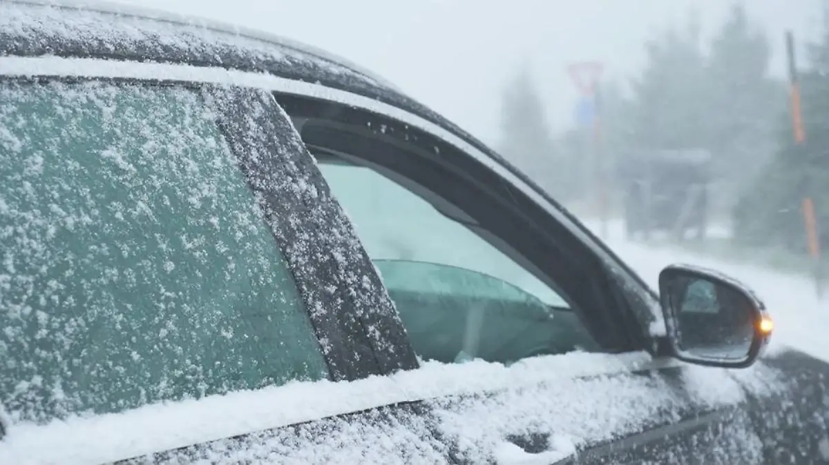Der erste Schnee im Oktober 2023