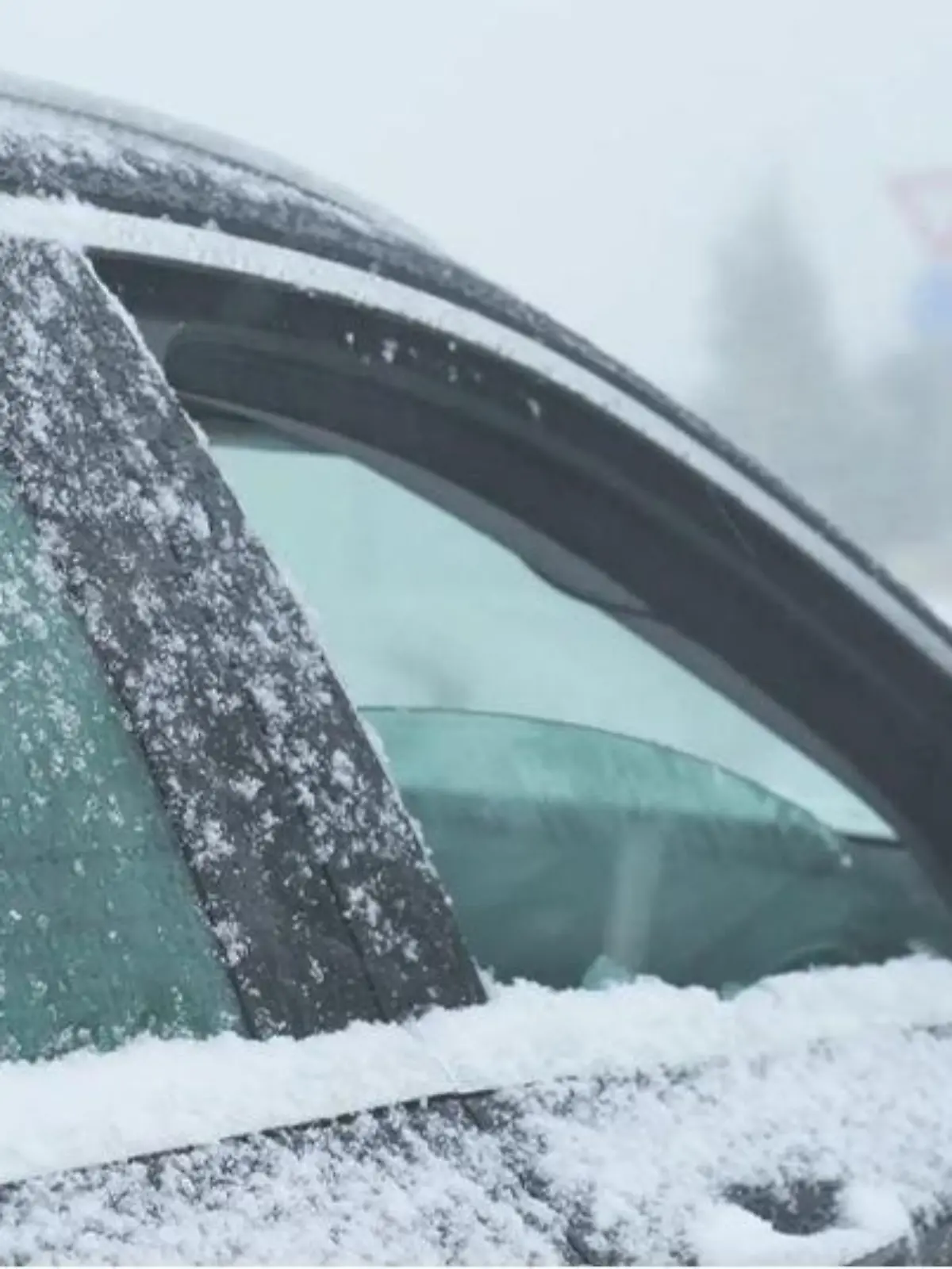 Der erste Schnee im Oktober 2023