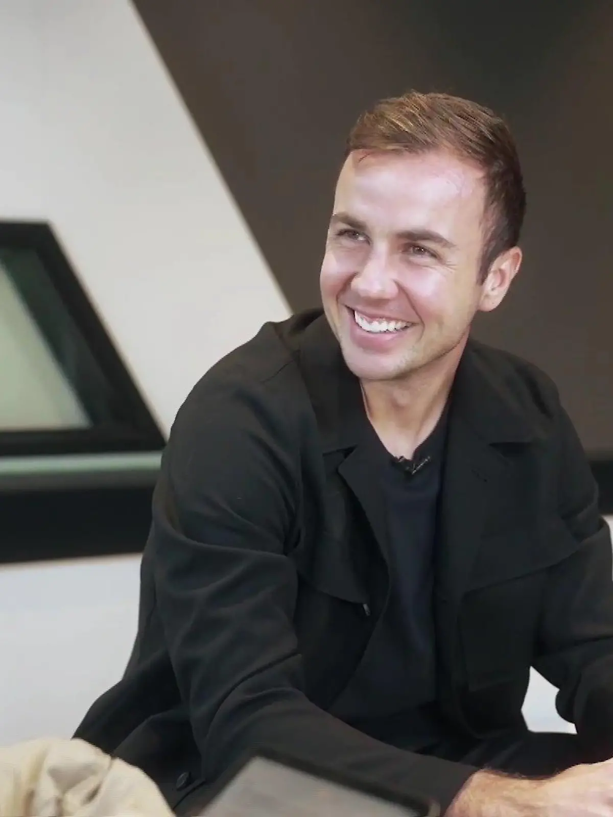 Mario Götze beim RTL-Interview