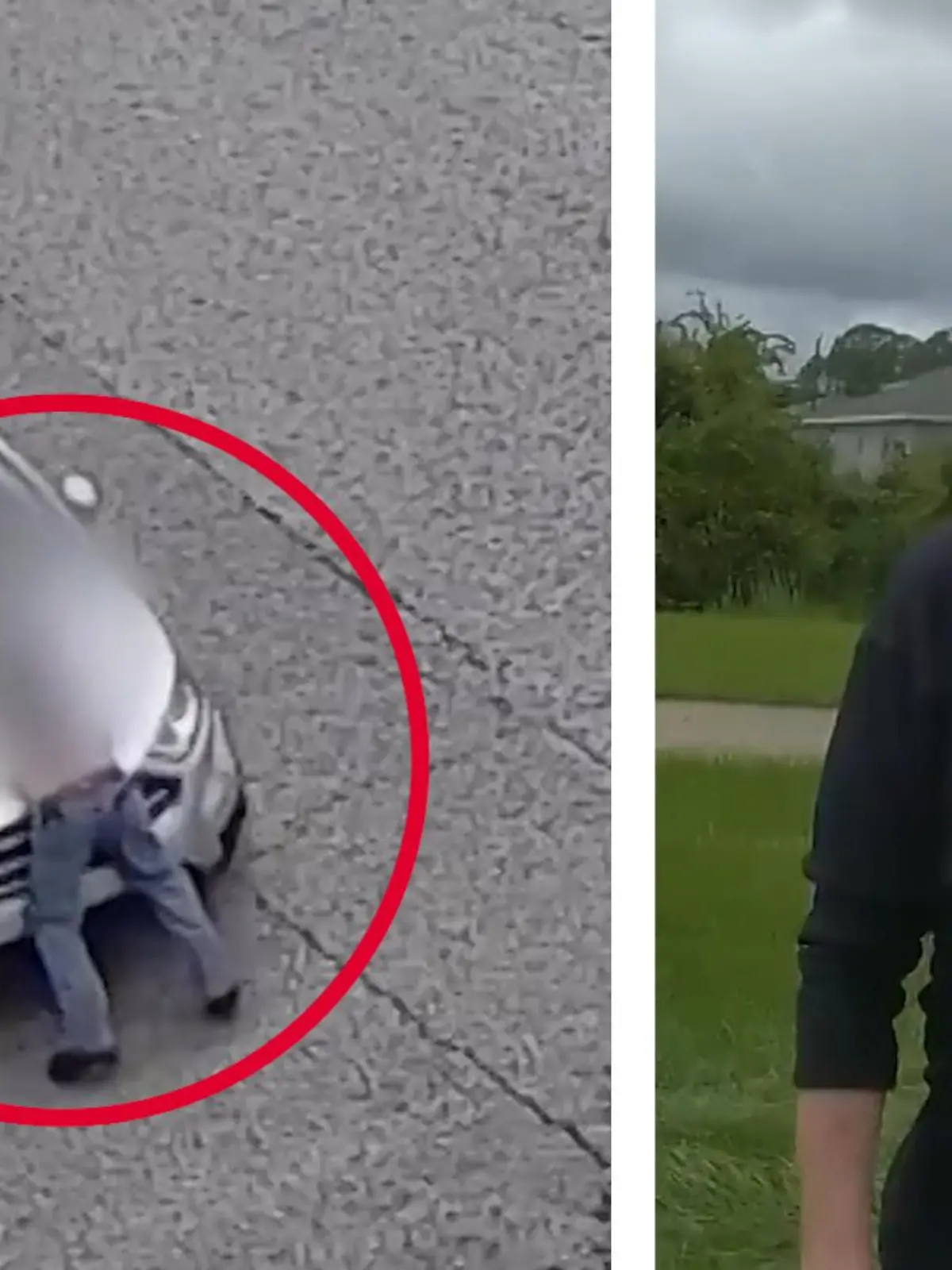 Cheryl Henderson aus Florida begeht nicht nur Fahrerflucht, sie schleppt das Unfall-Opfer auch noch etliche Kilometer auf dem Auto mit über den Highway - im Video.